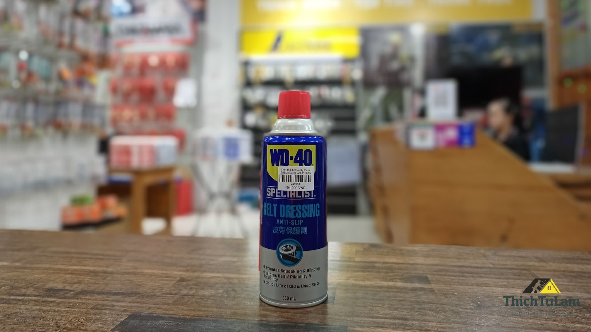 DUNG DỊCH BẢO DƯỠNG DÂY CUA-ROA 360ML (BELT DRESSING) WD-40 351013