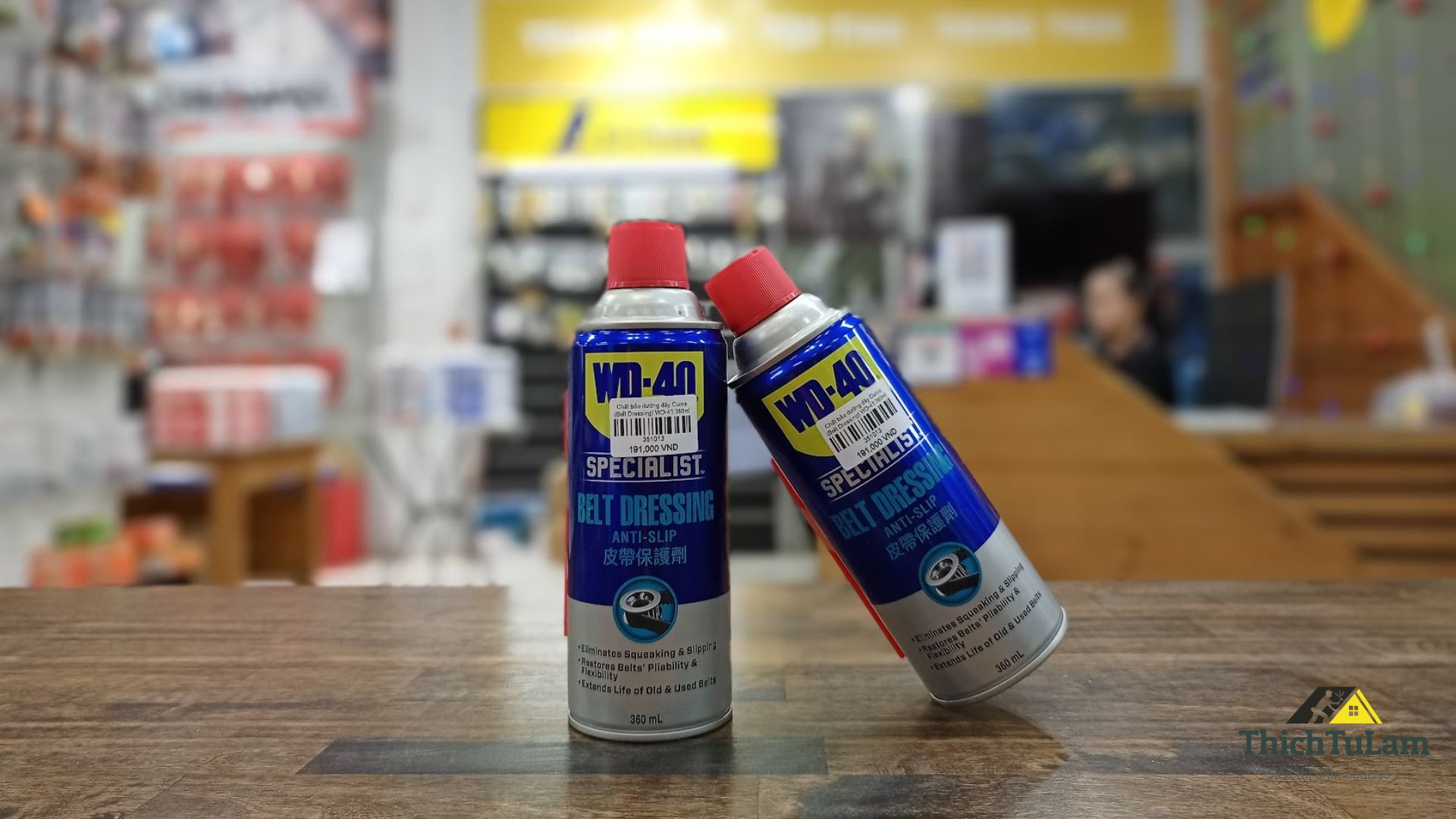 Dung dịch bảo dưỡng dây Cua-roa 360ml (Belt Dressing) WD-40 351013