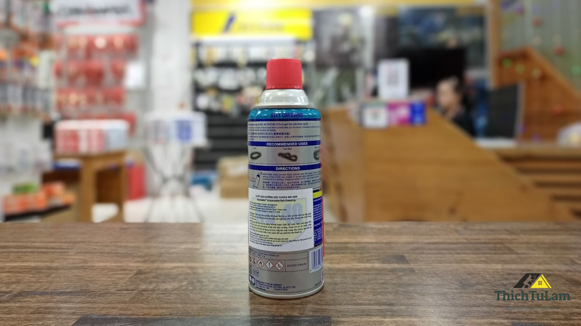 Dung dịch bảo dưỡng dây Cua-roa 360ml (Belt Dressing) WD-40 351013