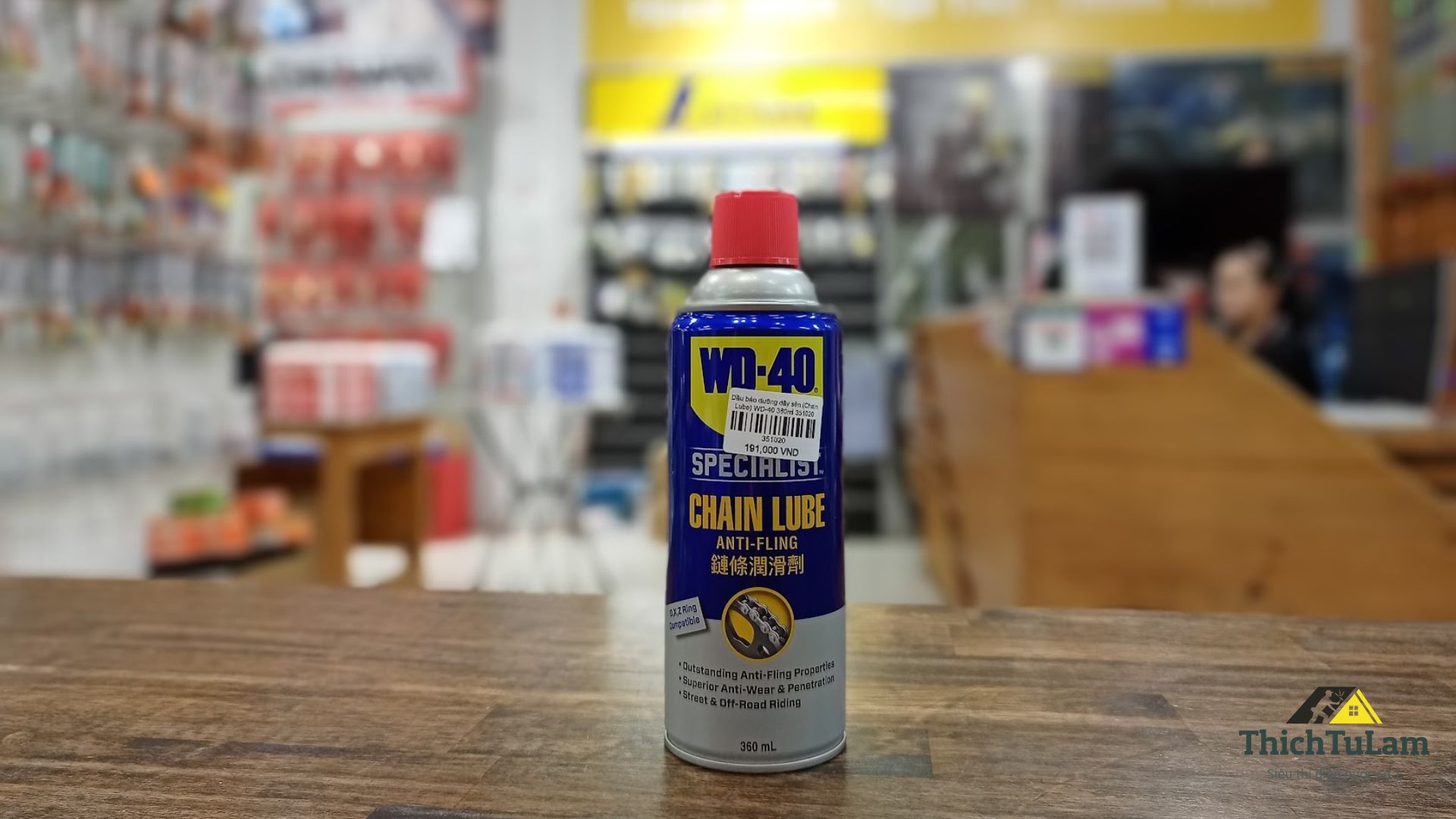 DUNG DỊCH BẢO DƯỠNG SÊN XÍCH 360ML (CHAIN LUBE) WD-40 351020