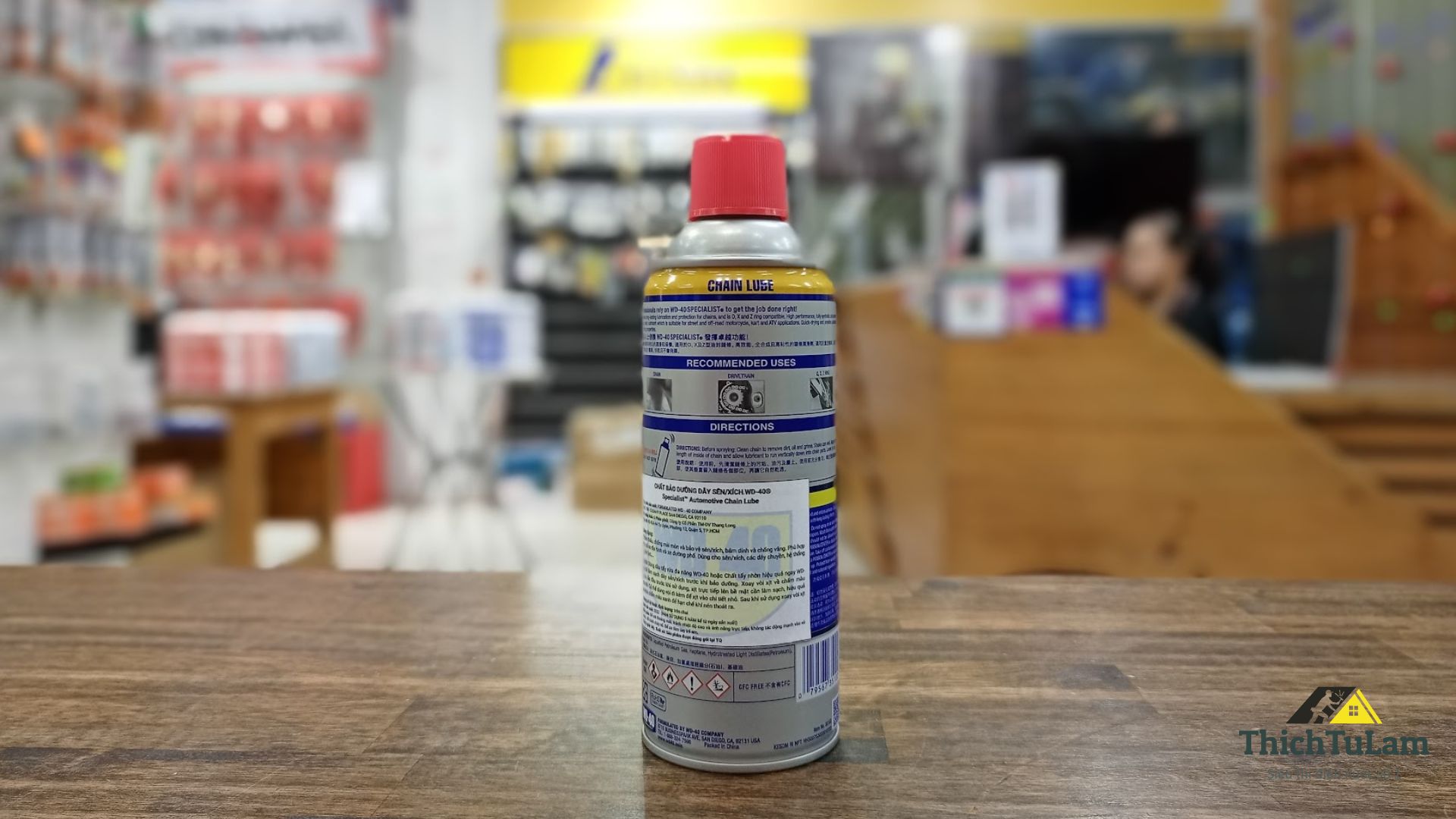 Dung dịch bảo dưỡng sên xích 360ml (Chain Lube) WD-40 351020