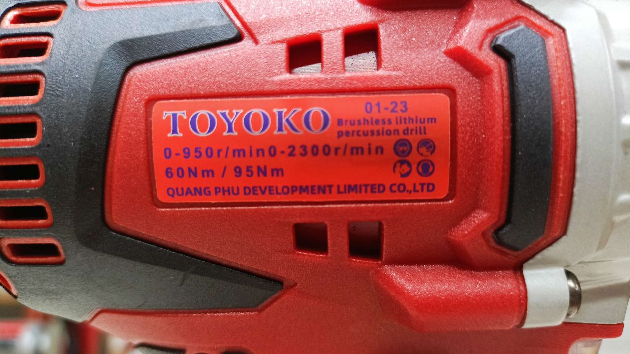 Máy khoan pin M21V Toyoko T0123F