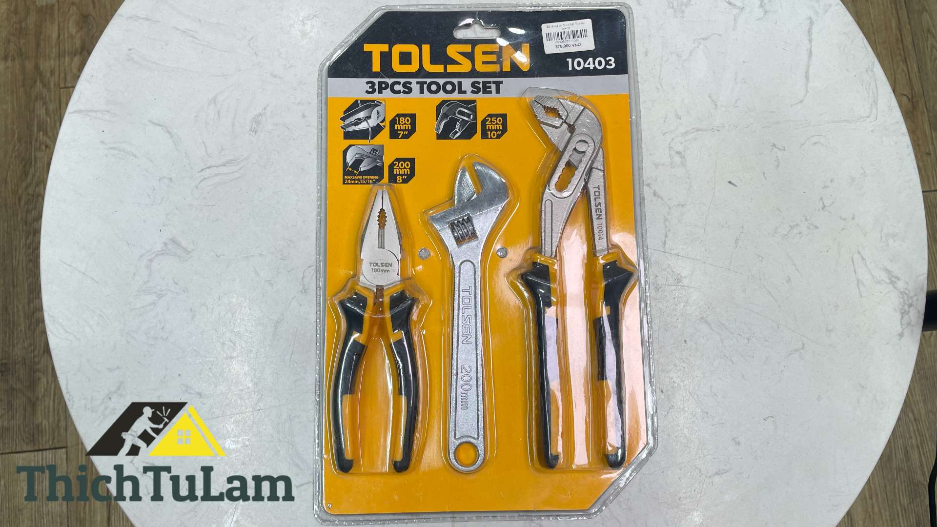 Bộ dụng cụ 3 chi tiết Tolsen 10403