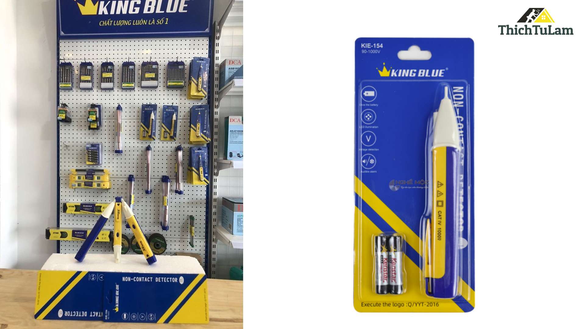 BÚT THỬ ĐIỆN CẢM ỨNG KINGBLUE KIE154