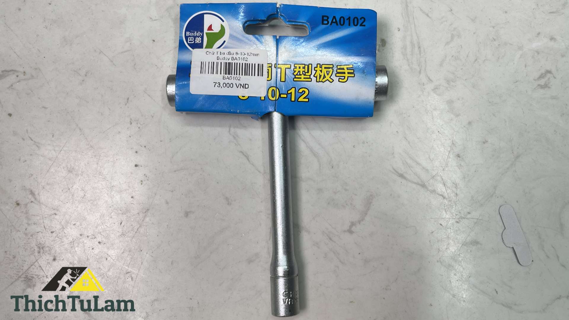 Chữ T ba đầu 8-10-12mm Buddy BA0102