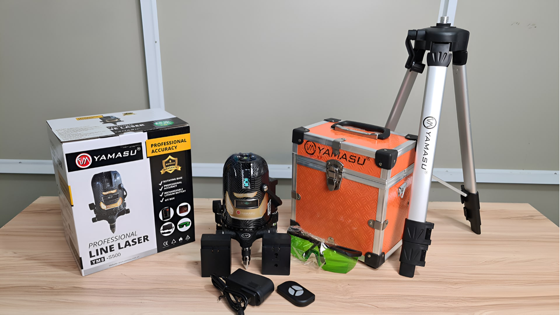 Đánh giá Máy Cân Bằng Laser YAMASU S500 - Ông Vua Ánh Sáng Siêu Sáng