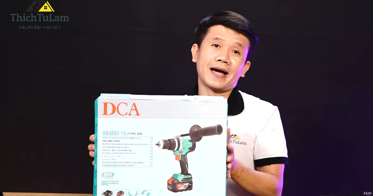 Máy khoan pin 18V DCA  ADJZ13L