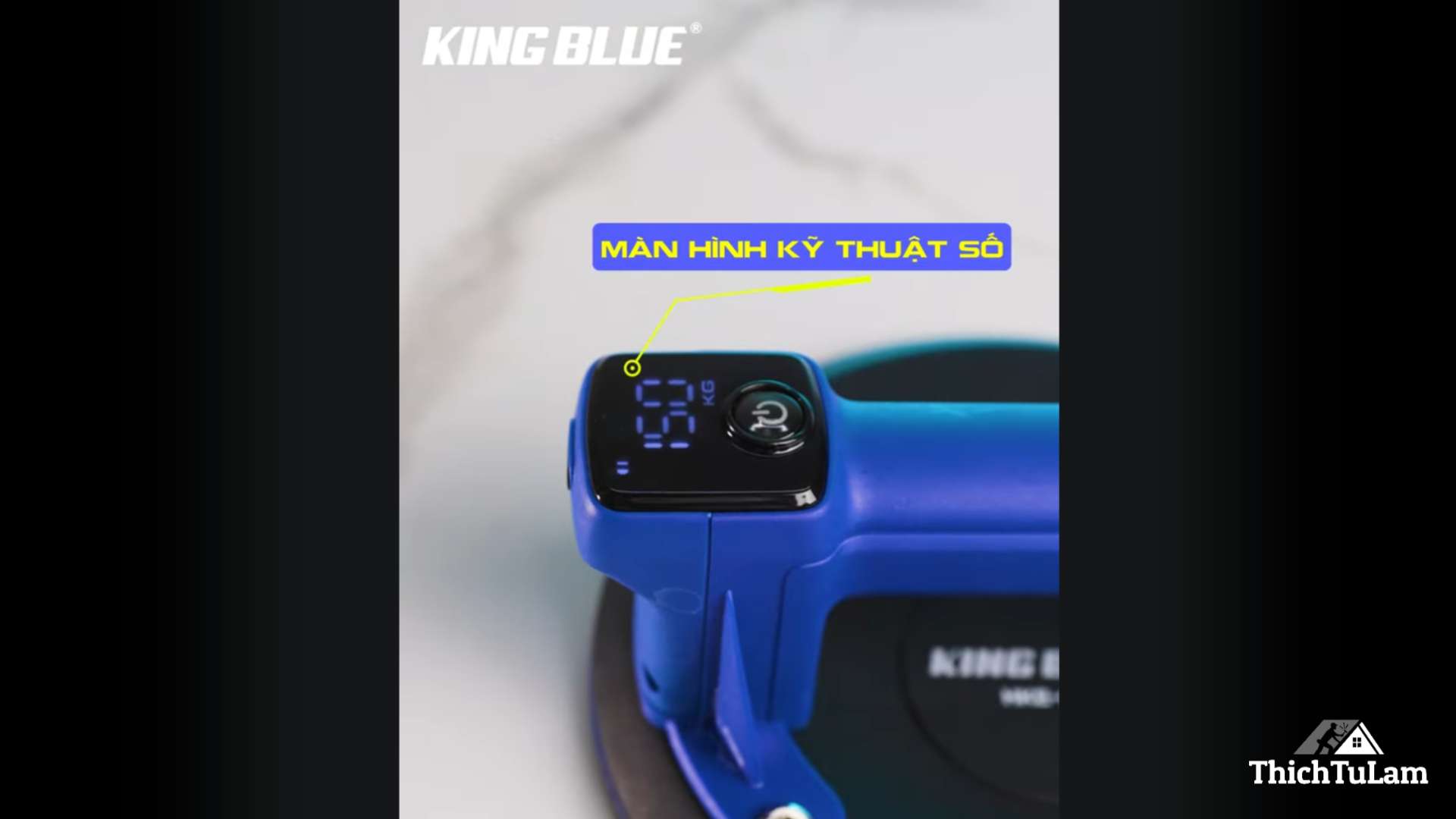 Đồng hồ kỹ thuật số Hít gạch hít kính pin Kingblue HKE-200