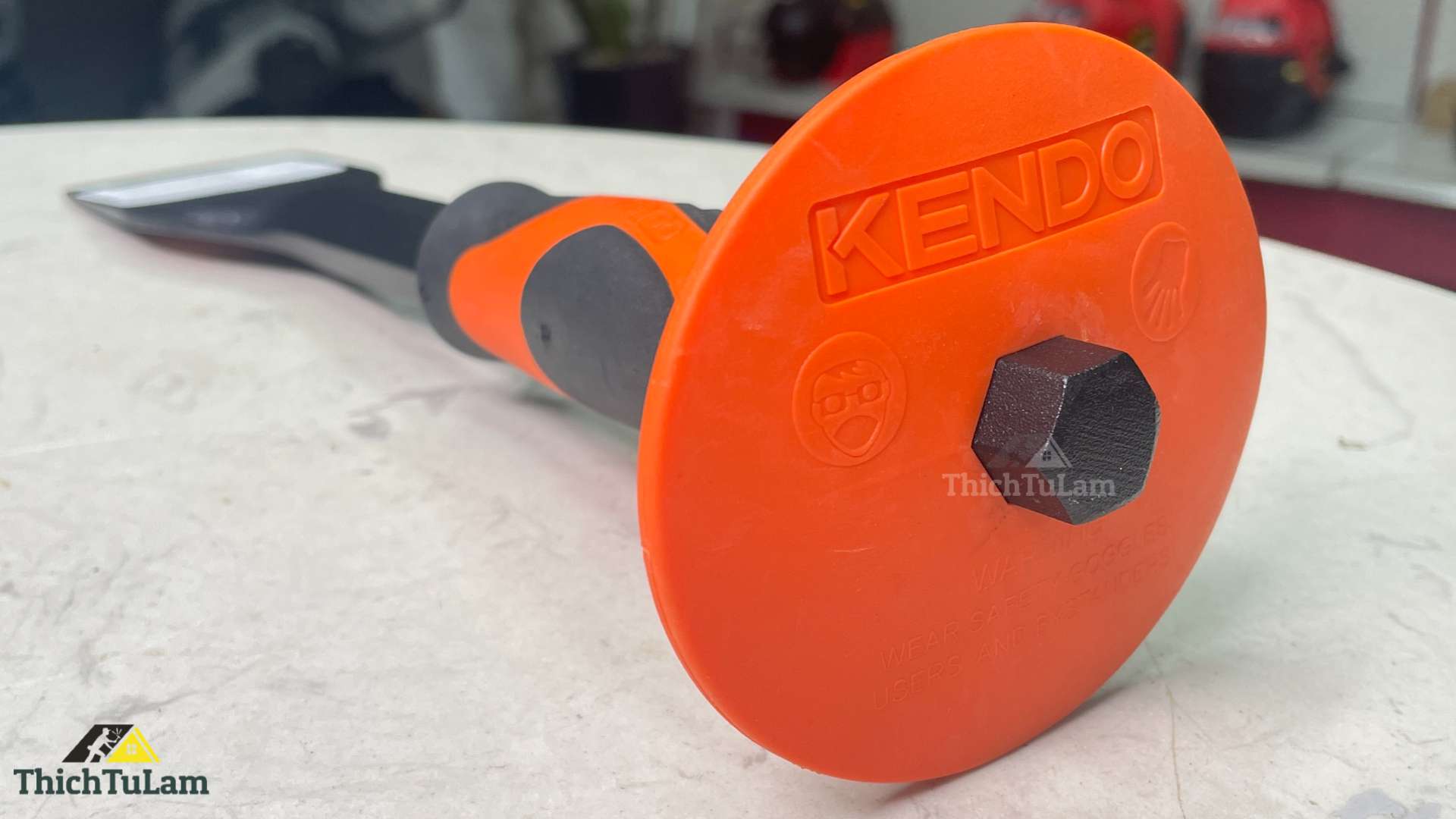 Đục nguội loại dẹp 16×280x55mm Kendo 26522