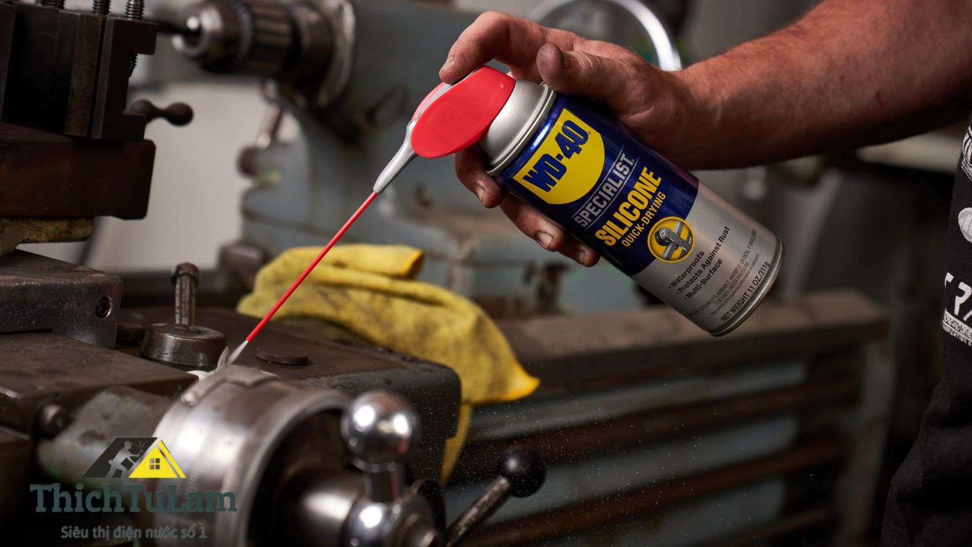 Dung dịch bôi trơn WD-40 Silicone 