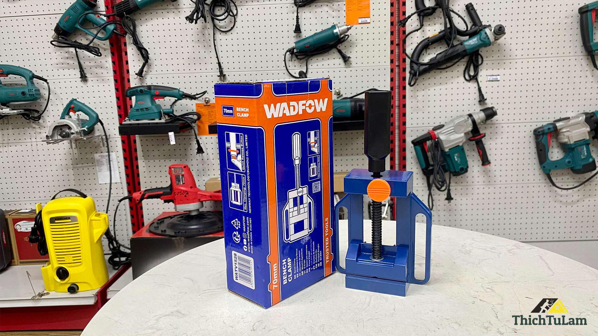 Ê tô kẹp bàn 70mm Wadfow WATV1528