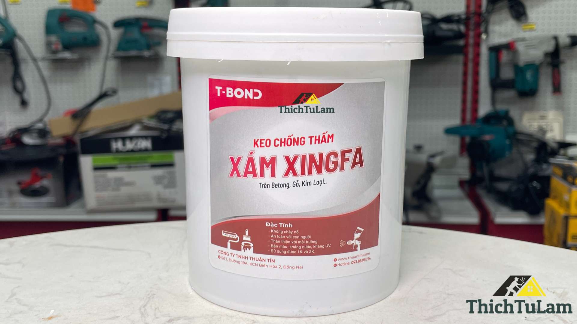 Keo phủ đa năng màu xám Xingfa T-bond