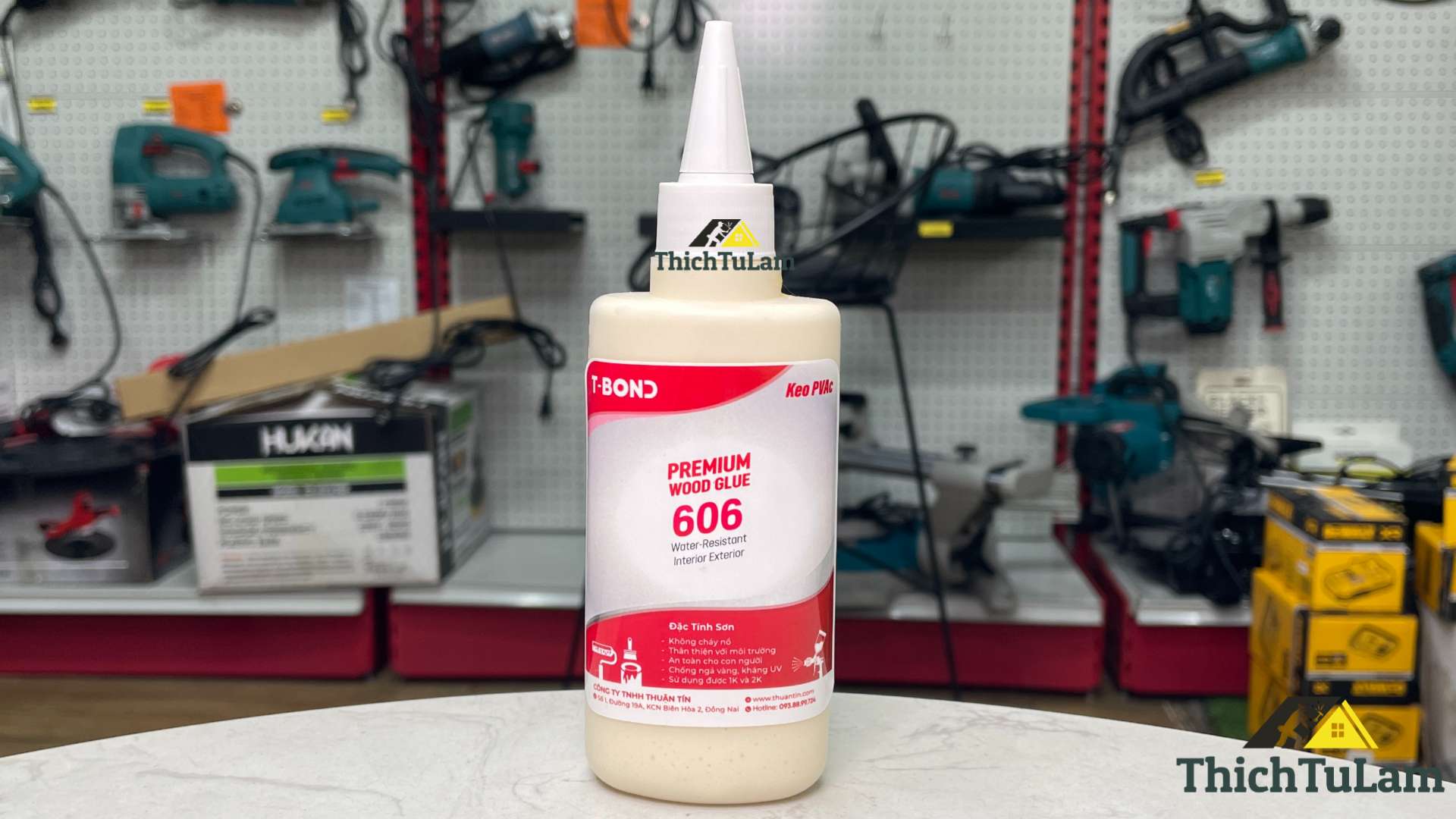 Keo sữa dán gỗ Premium Wood Glue T-Bond 606