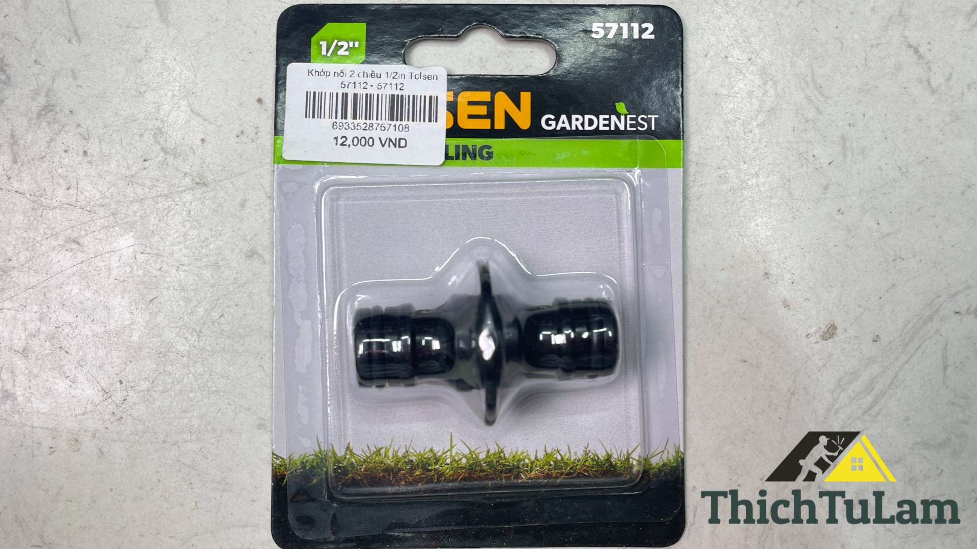 Khớp nối 2 chiều 1/2in Tolsen 57112