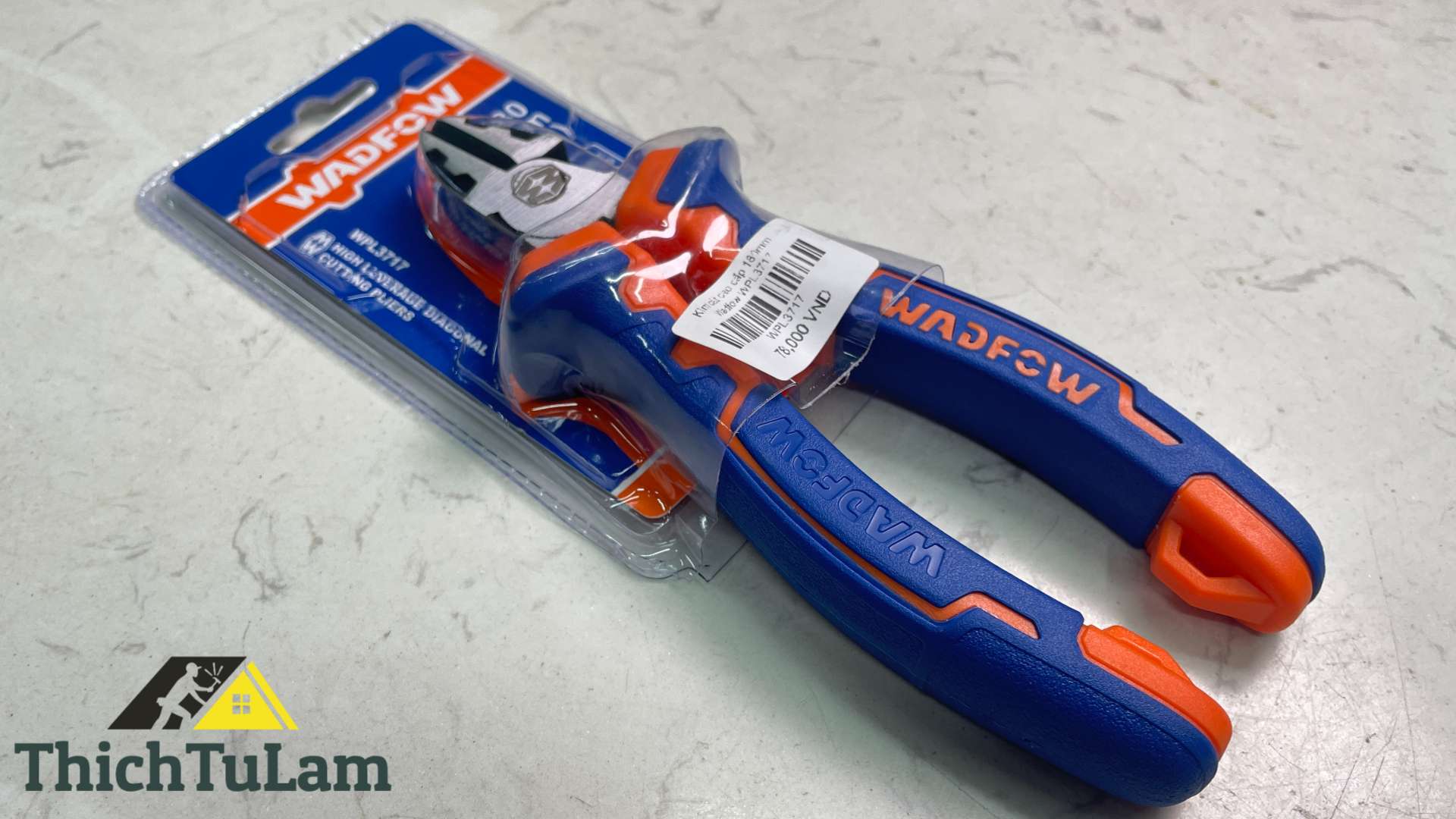 Kìm cắt cao cấp 180mm Wadfow WPL3717