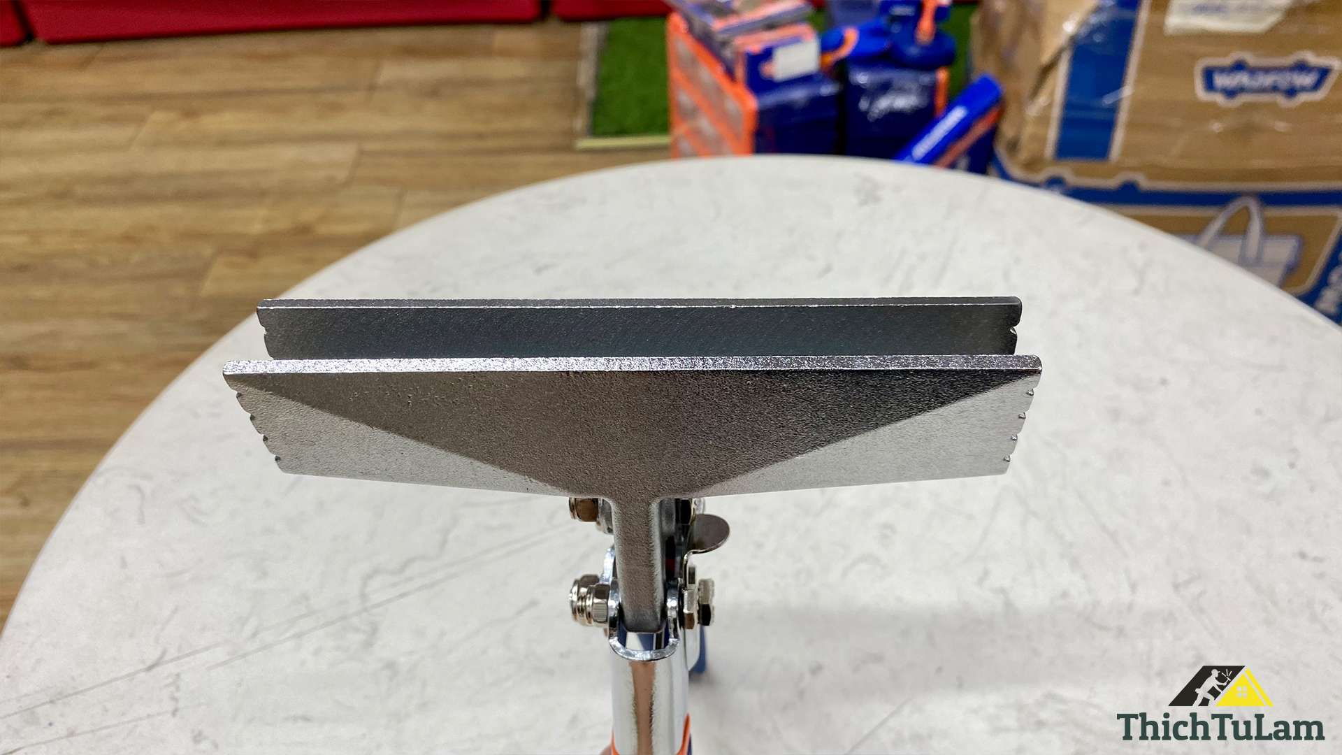 Kìm kẹp mỏ thẳng dẹp 6inch Wadfow WZB1501