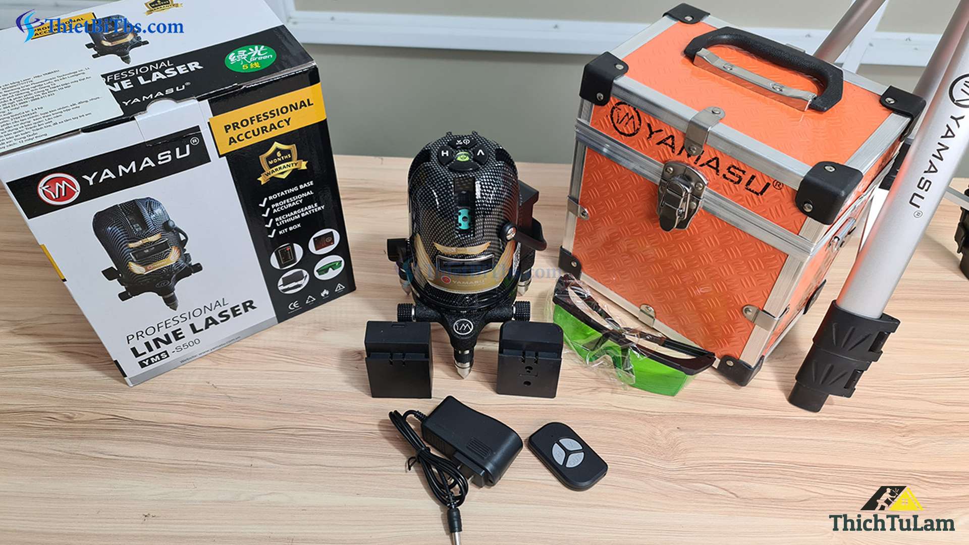 Máy cân bằng laser Yamasu S500