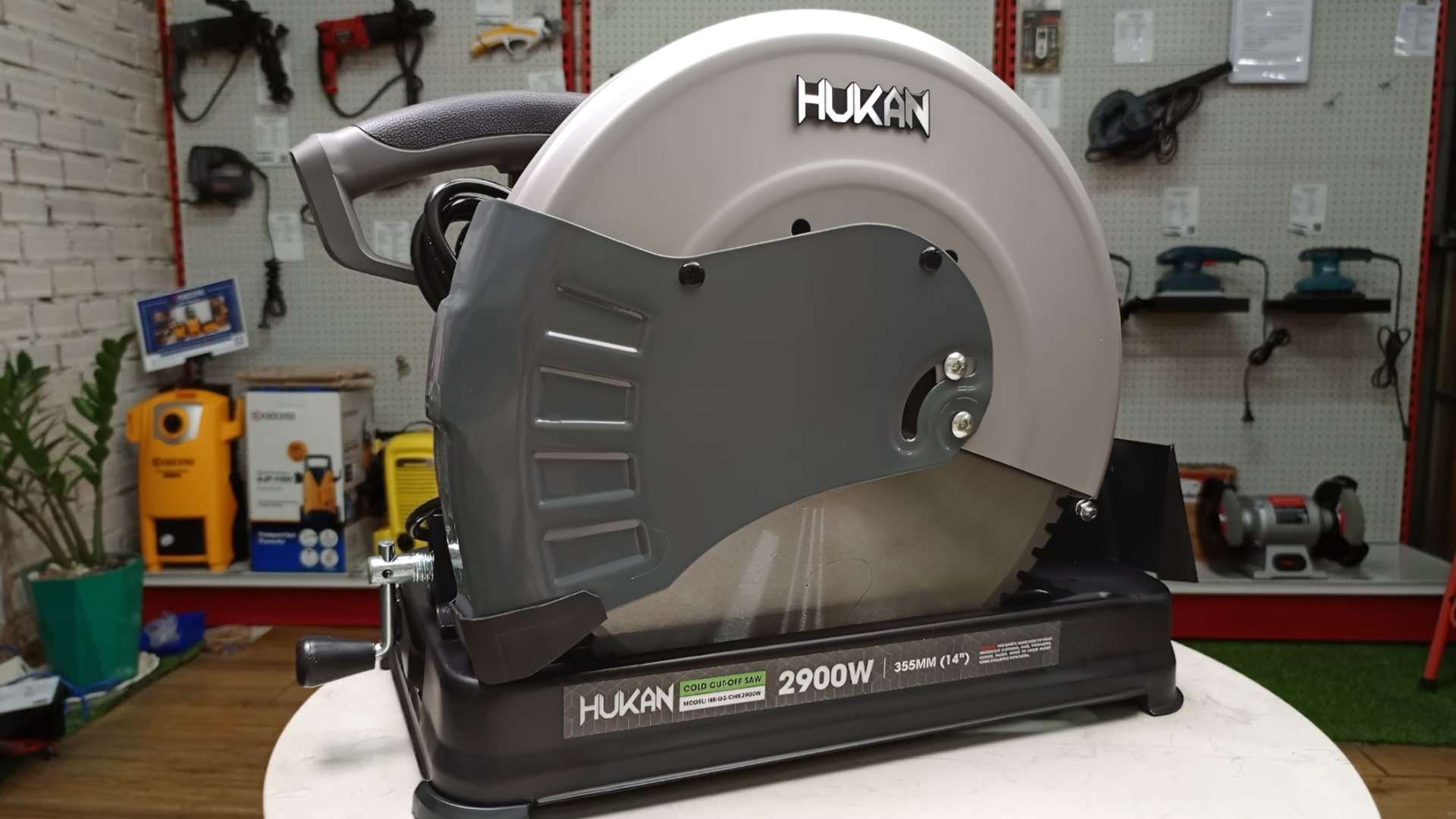 Máy cắt sắt hợp kim tua chậm 2900W 355mm Hukan HK-G2-CHK2900W