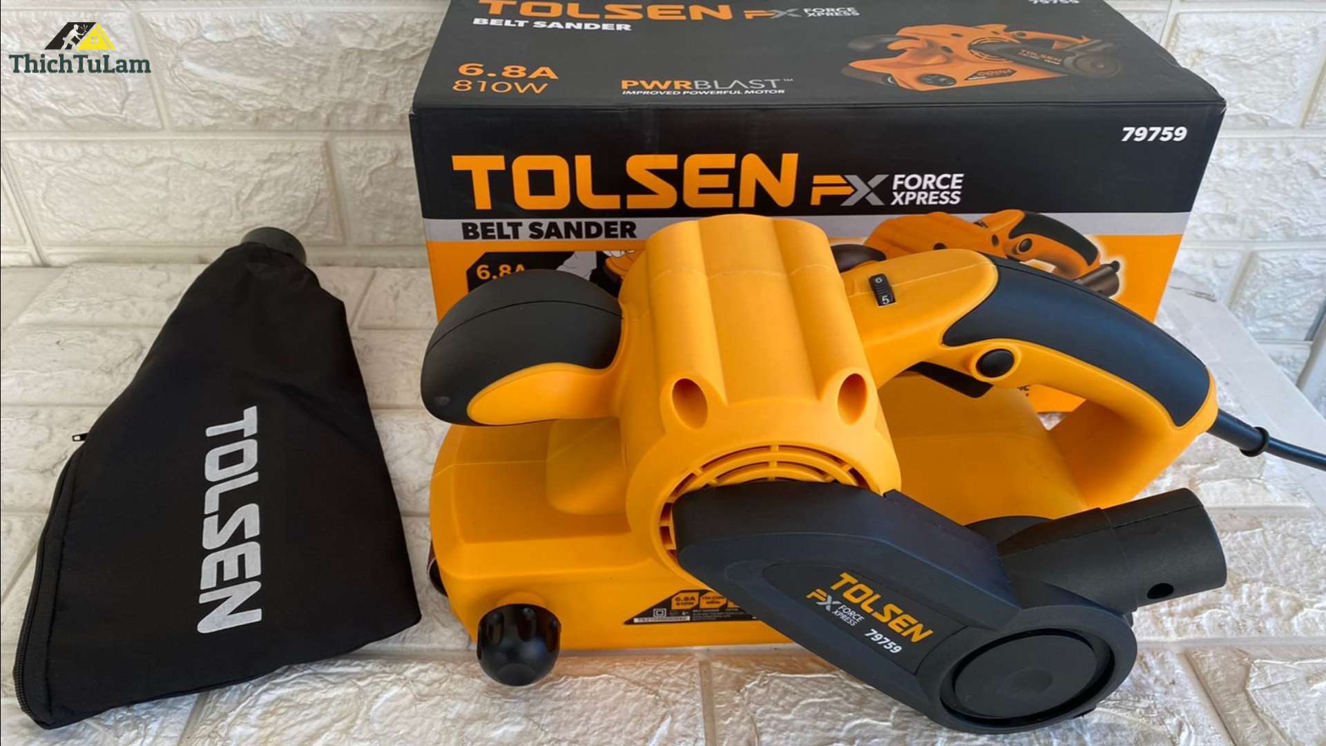 Máy chà nhám 810W Tolsen 79759