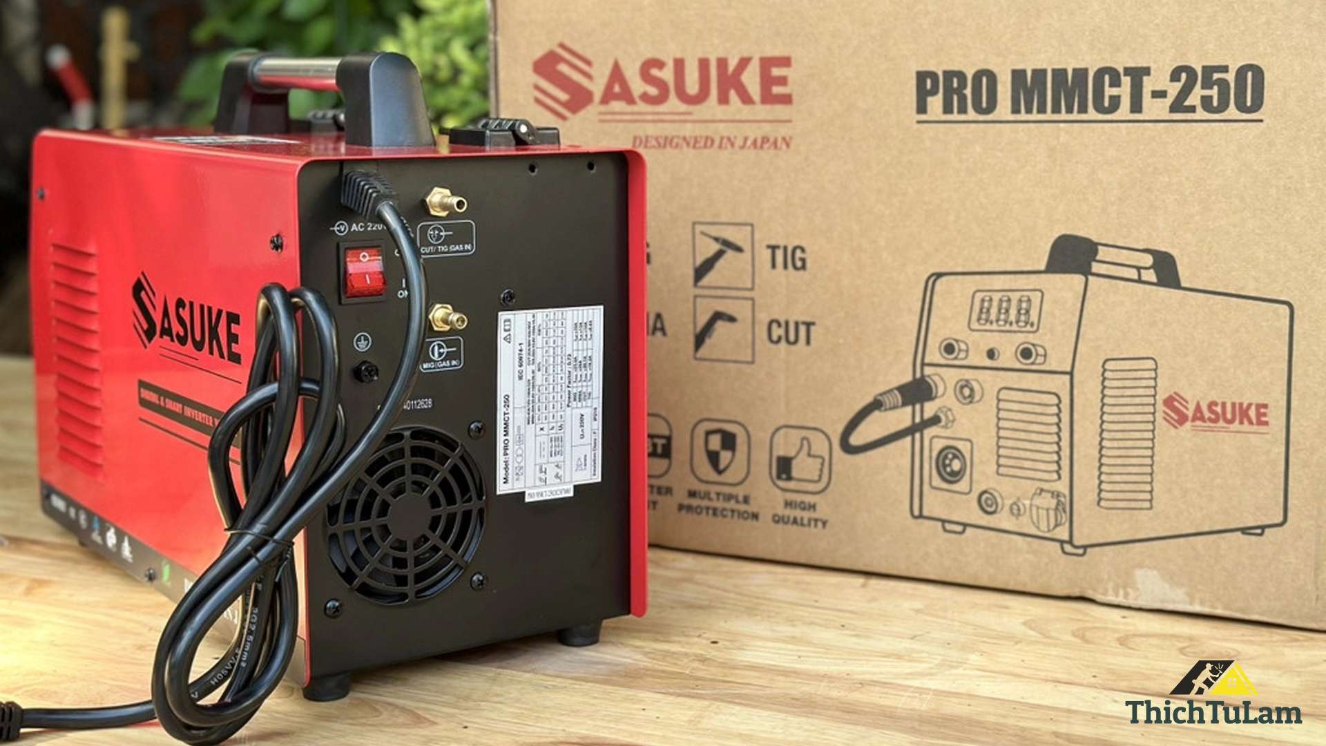 MÁY HÀN 4 CHỨC NĂNG SASUKE MMCT-250