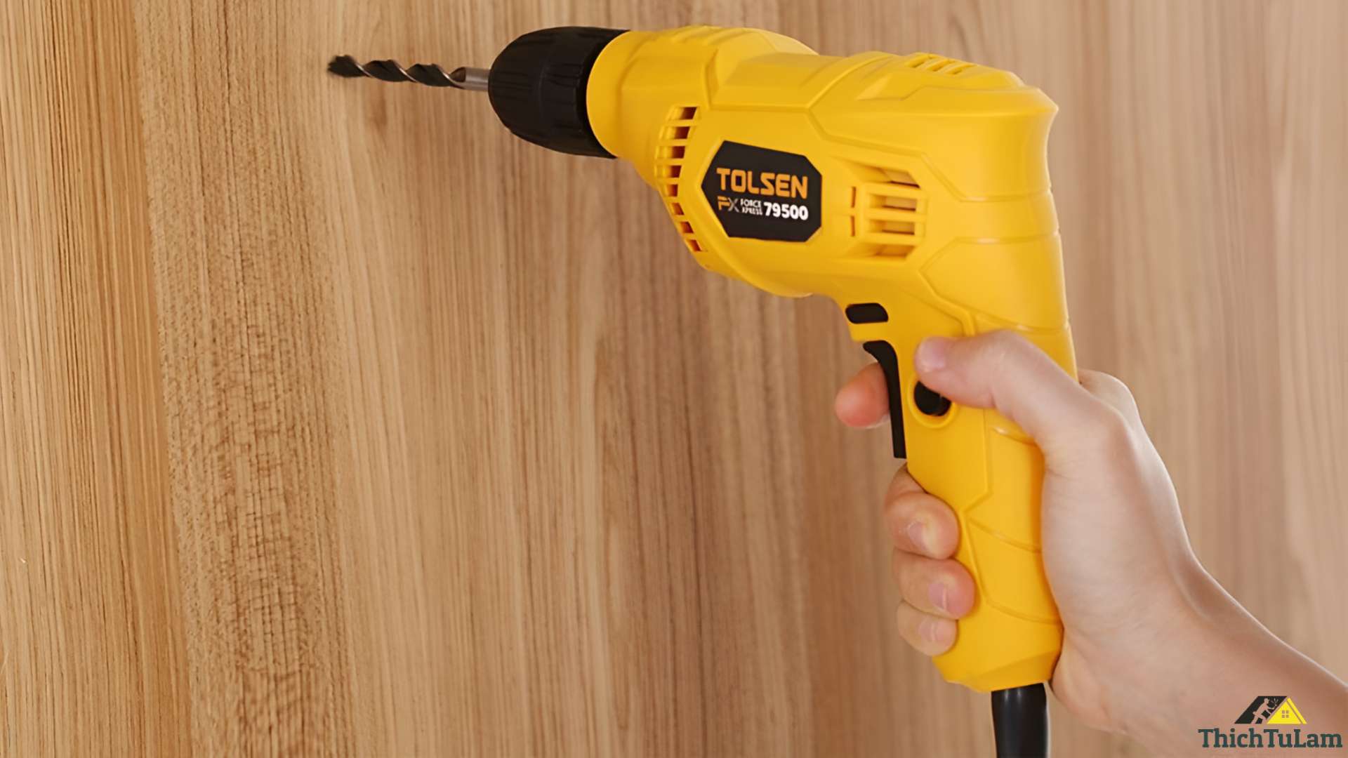 Máy khoan 10MM 400W TOLSEN 79500