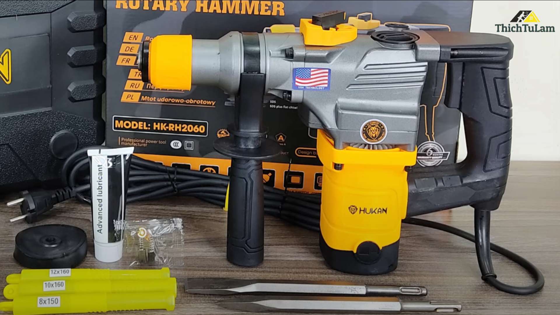 MÁY KHOAN ĐỤC BÊ TÔNG HUKAN HK-RH2060
