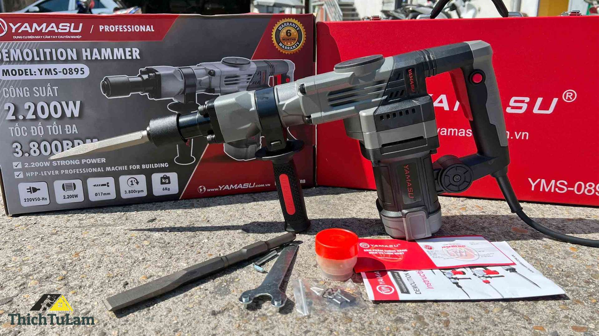 Máy khoan đục bê tông Yamasu YMS-0895