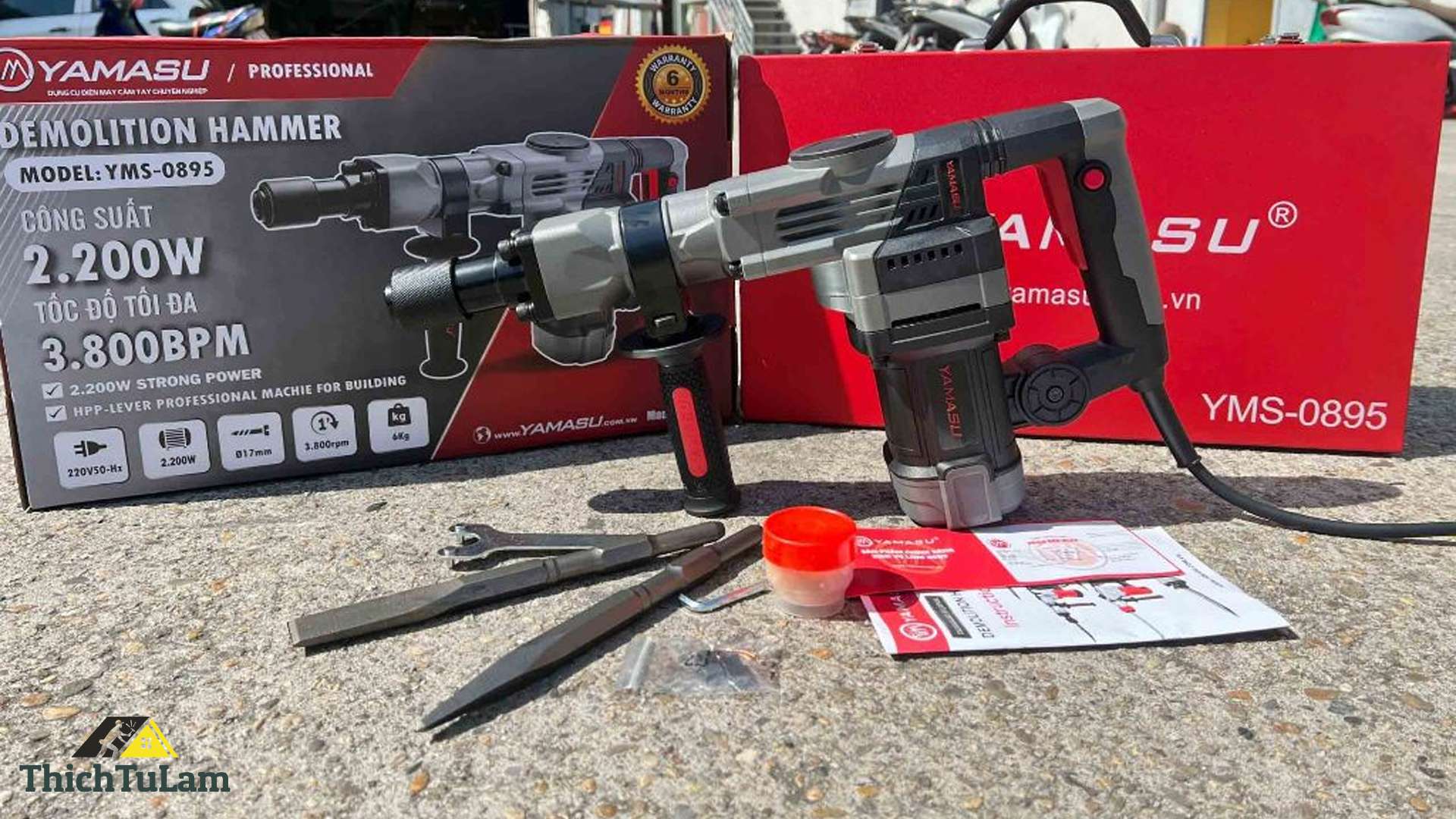 Máy khoan đục bê tông Yamasu YMS-0895