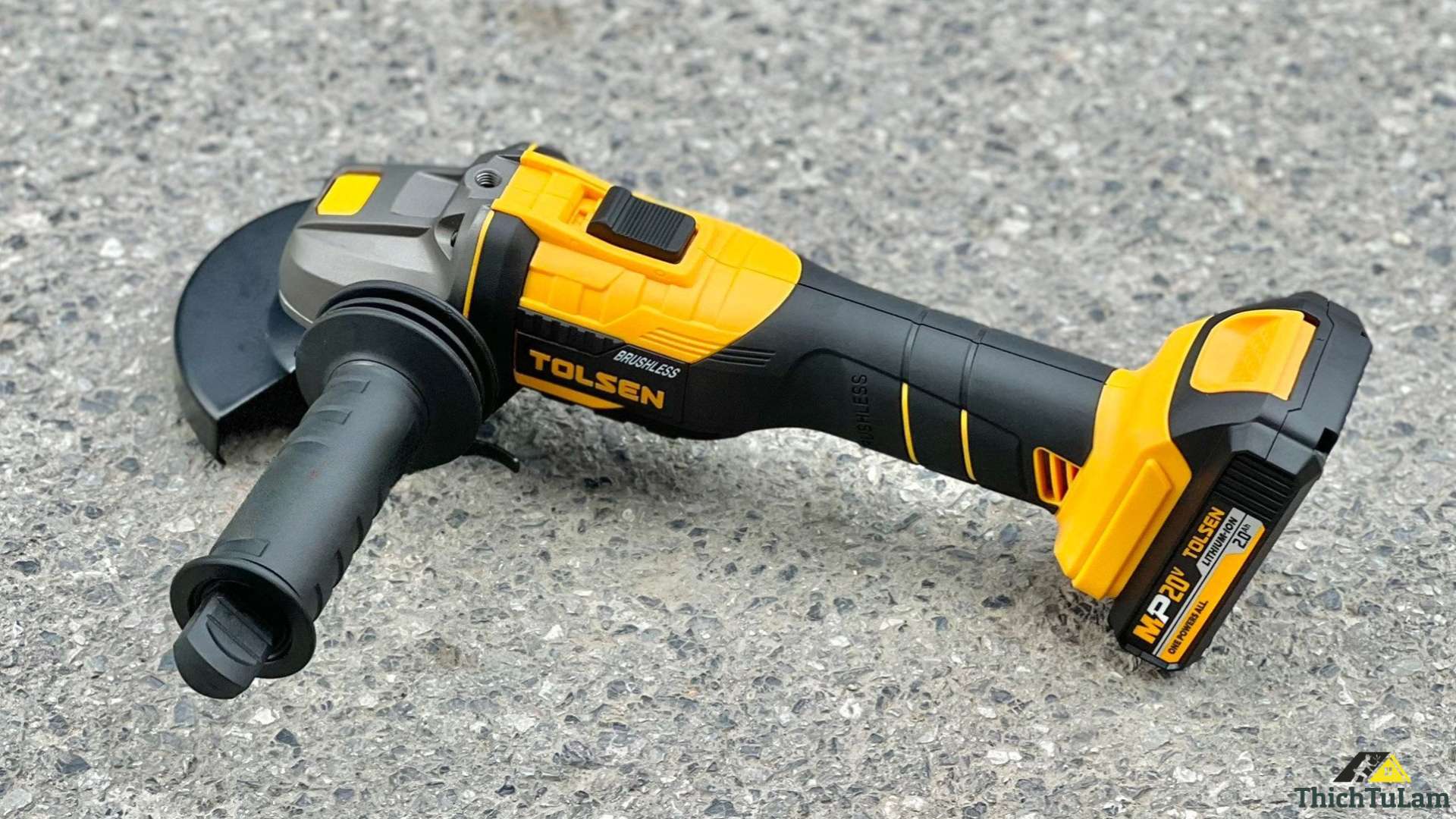 Máy mài góc dùng pin Tolsen 87278