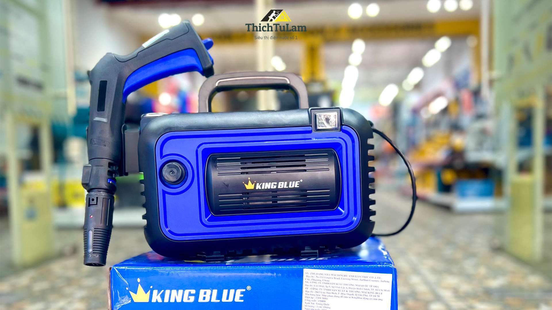 Máy rửa xe Kingblue KBA-I1500