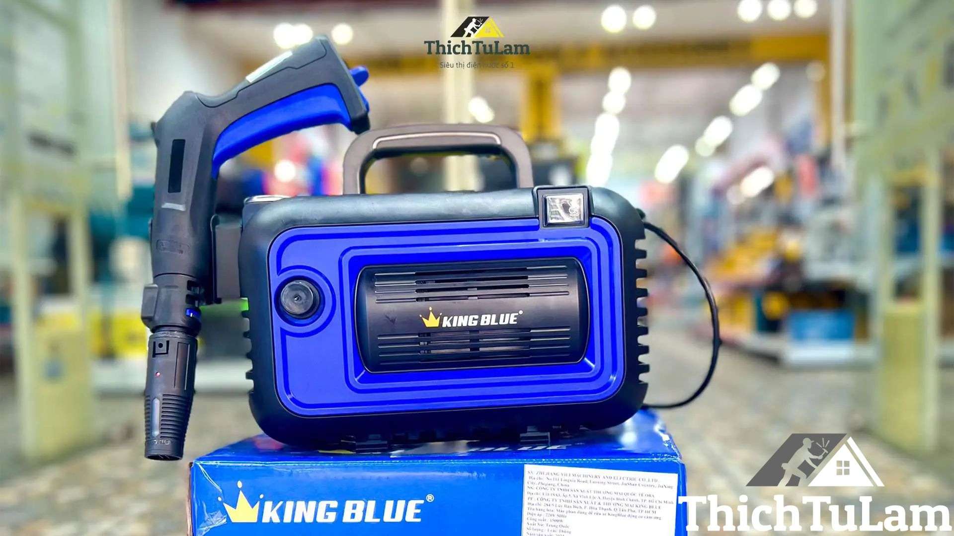 Máy rửa xe Kingblue KBA-I1500