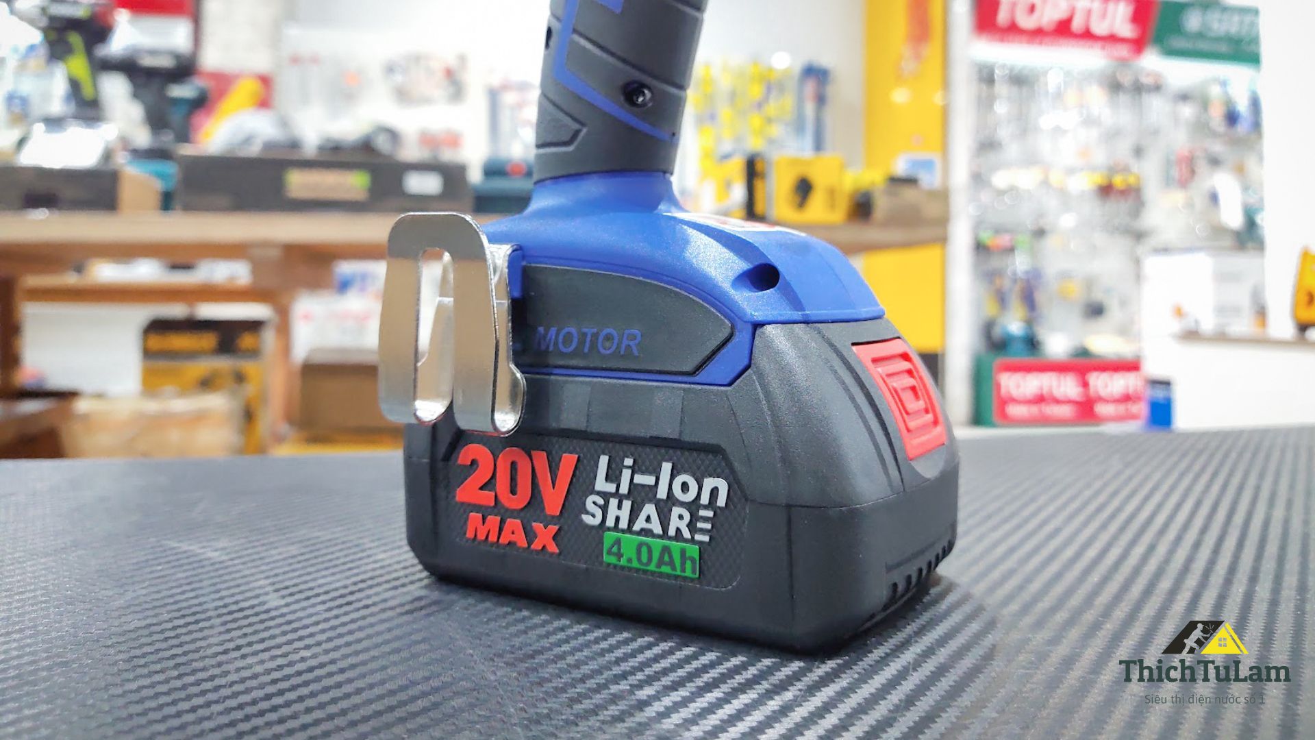 Máy siết bu lông 2in1 20V Kingblue KB20SC1