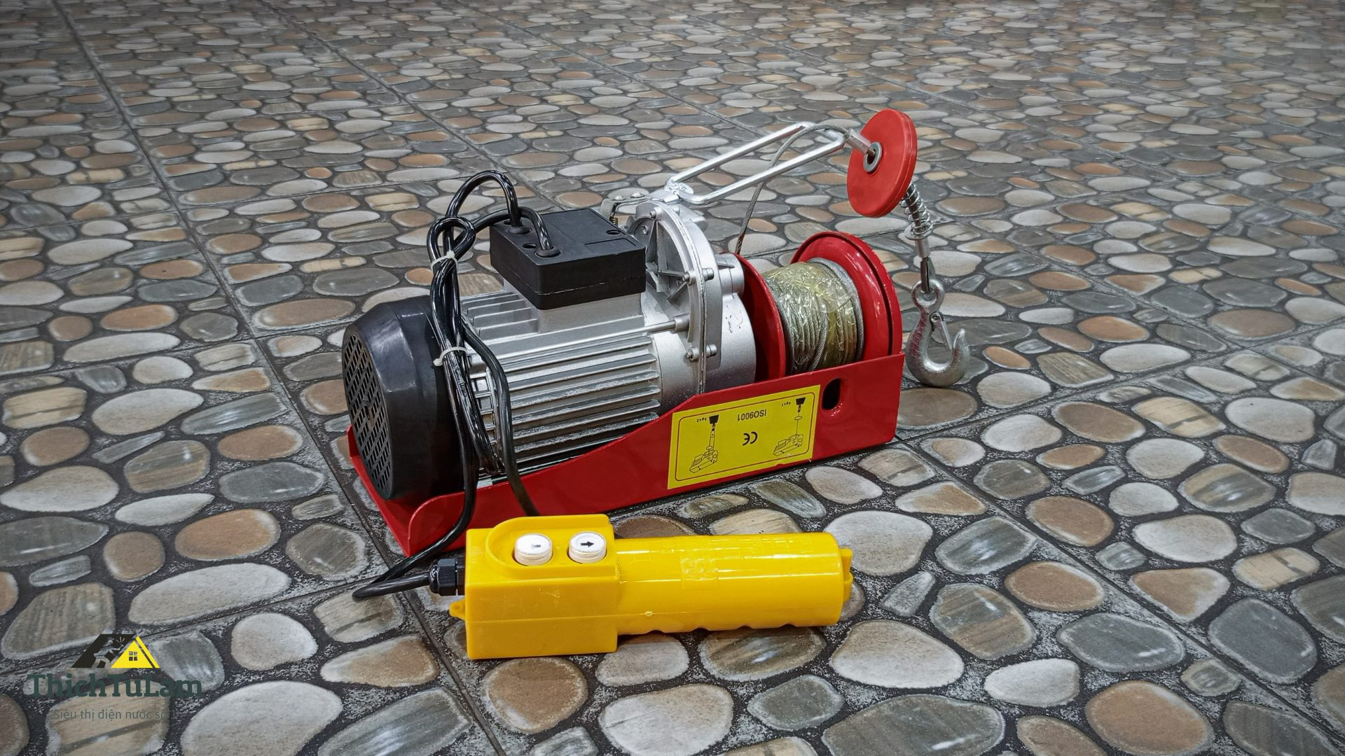 Máy tời điện 15m/p 120-140kg Phi An PA600