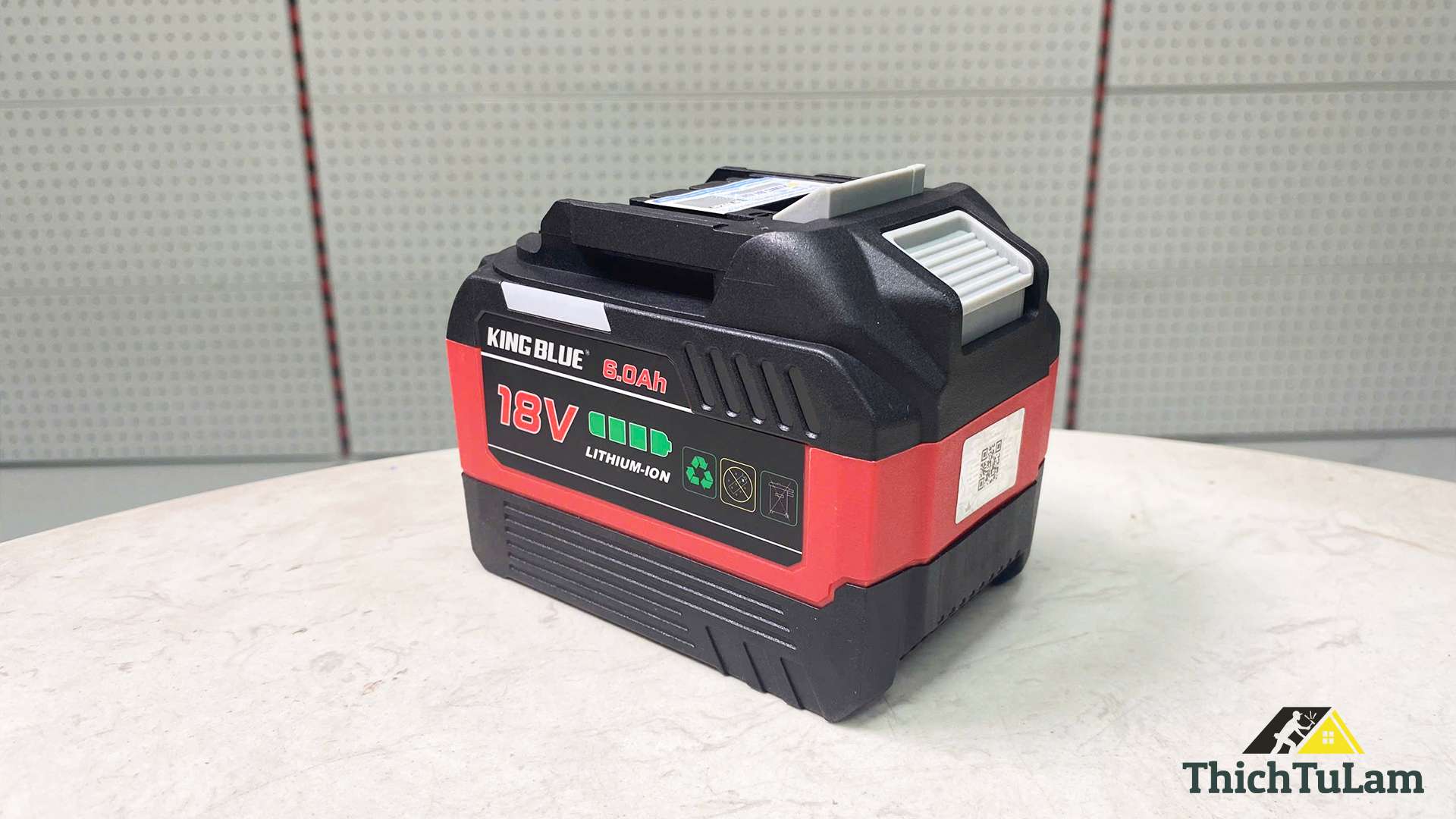 Pin 6.0Ah chân Makita Kingblue MP6018