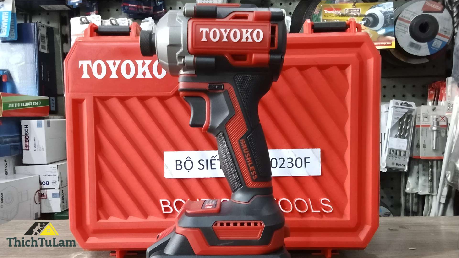 Thân máy bắt vít pin M21 230N.m Toyoko 20230SL