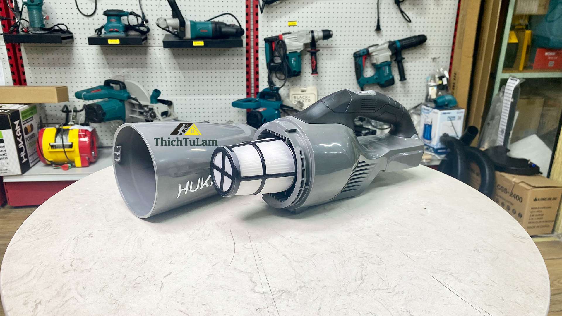 Thân máy hút bụi pin 21V Hukan HM21-G1-HVC5050