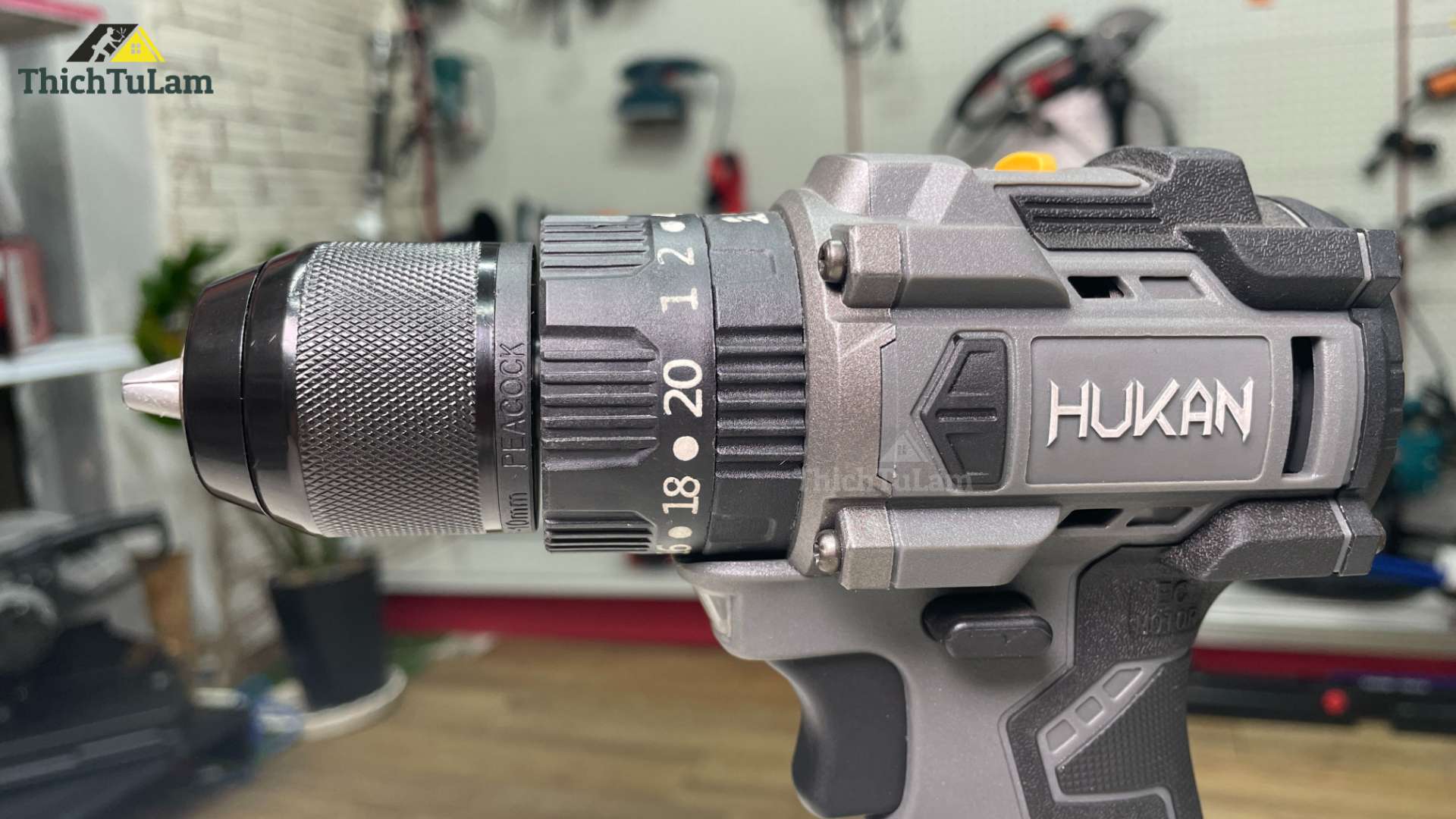 Thân máy khoan pin 10mm Gen 2 Hukan HM21-G2MK1065P-T