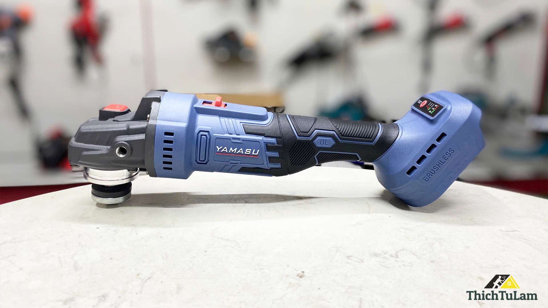 Thân máy mài góc pin 21V 100mm Yamasu YMS-M100MP-T