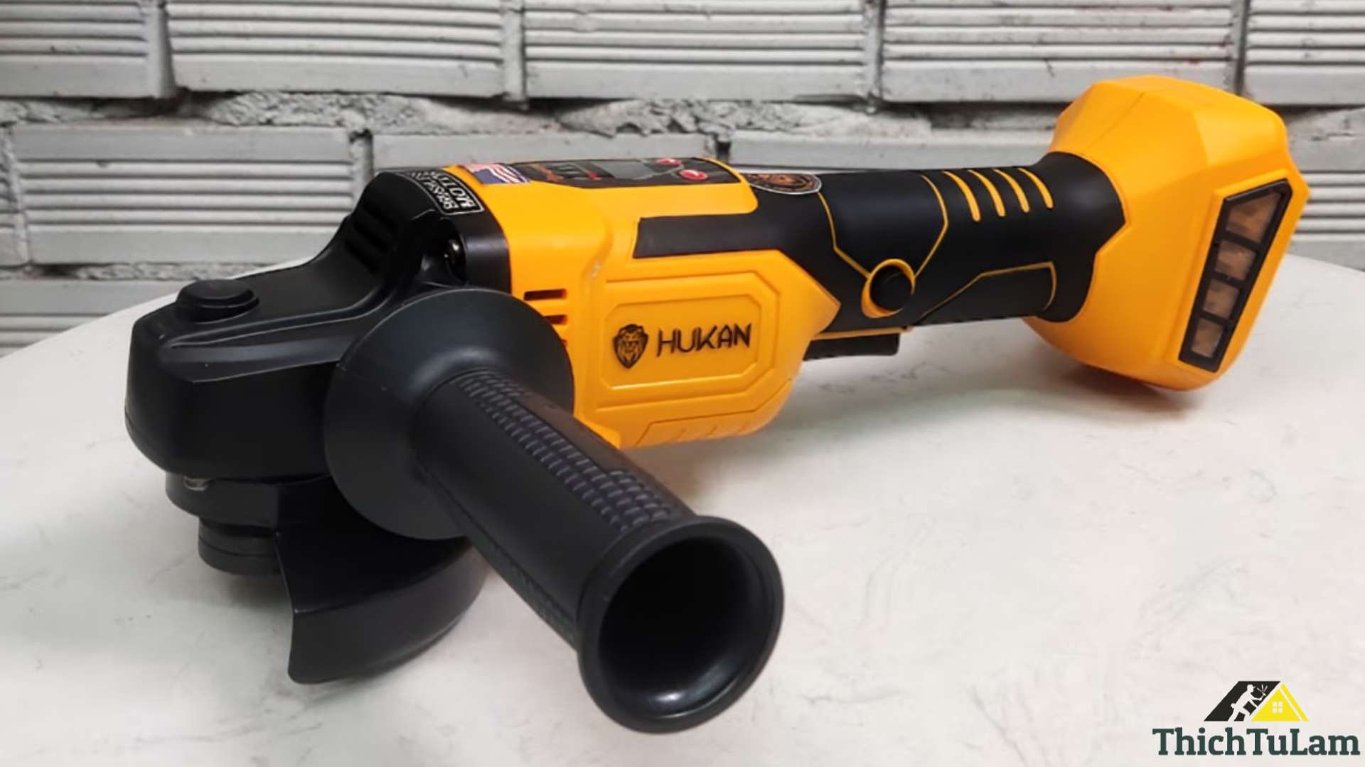 Thân máy mài góc pin Hukan HK-AG8300BL-T