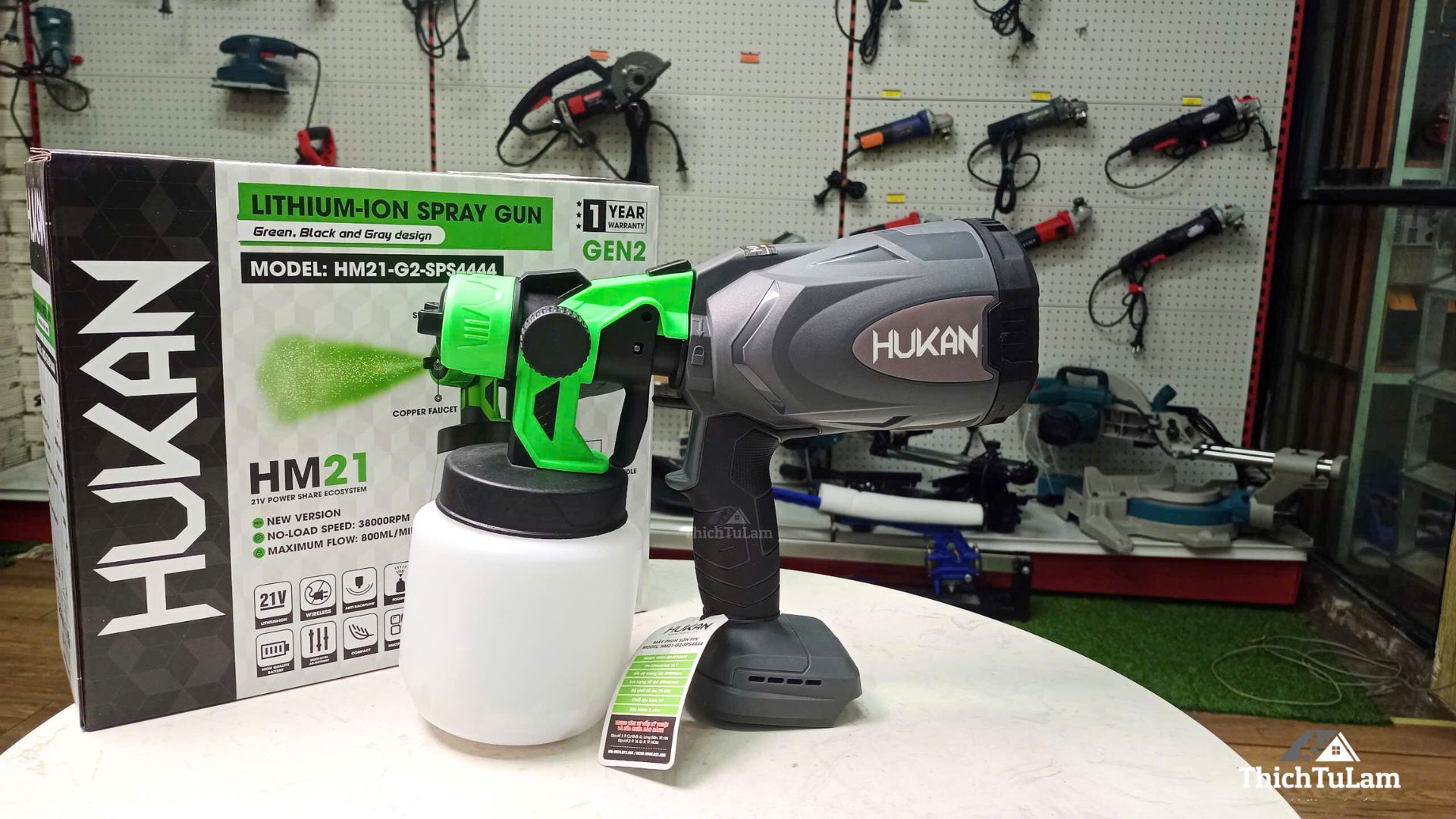 Thân máy phun sơn Gen 2 Hukan G2-SPS4444