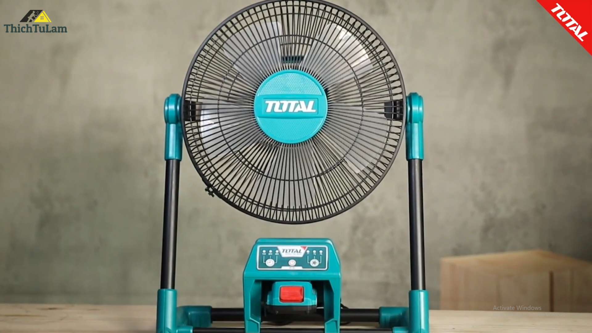 Thân máy quạt dùng pin Lithium 20V Total TFALI2001