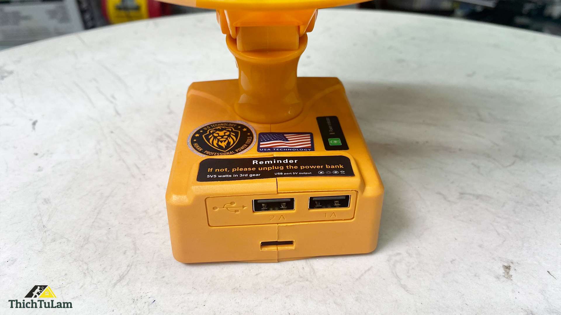 Thân quạt pin 21V mini Hukan HK-RFN0700MINI