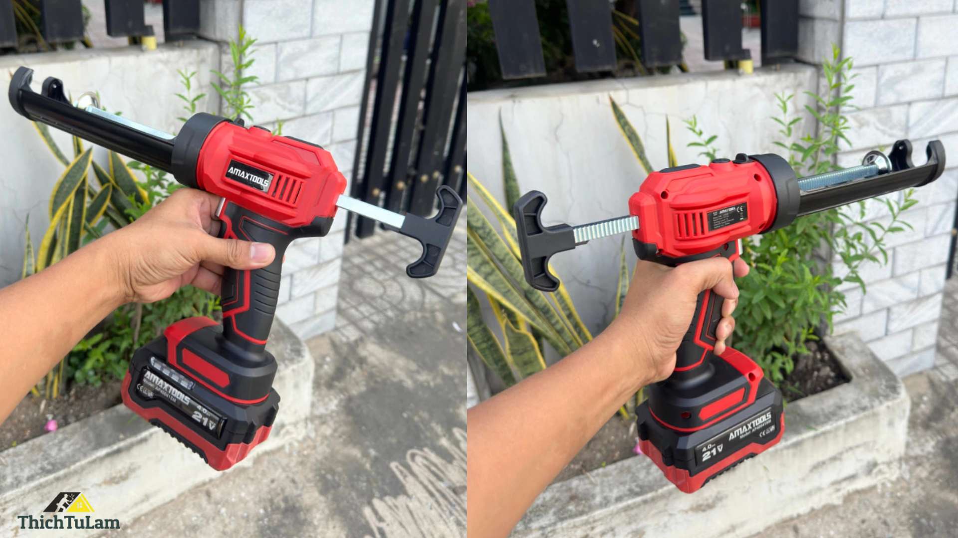Súng Bắn Keo Silicon Pin Amaxtools