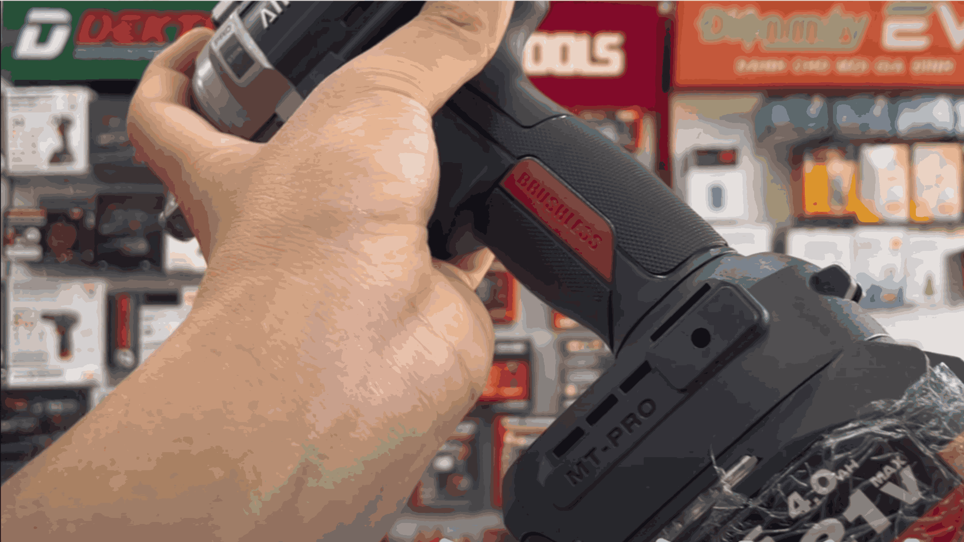 Máy bắn bu lông pin Amaxtools ABL40012SM