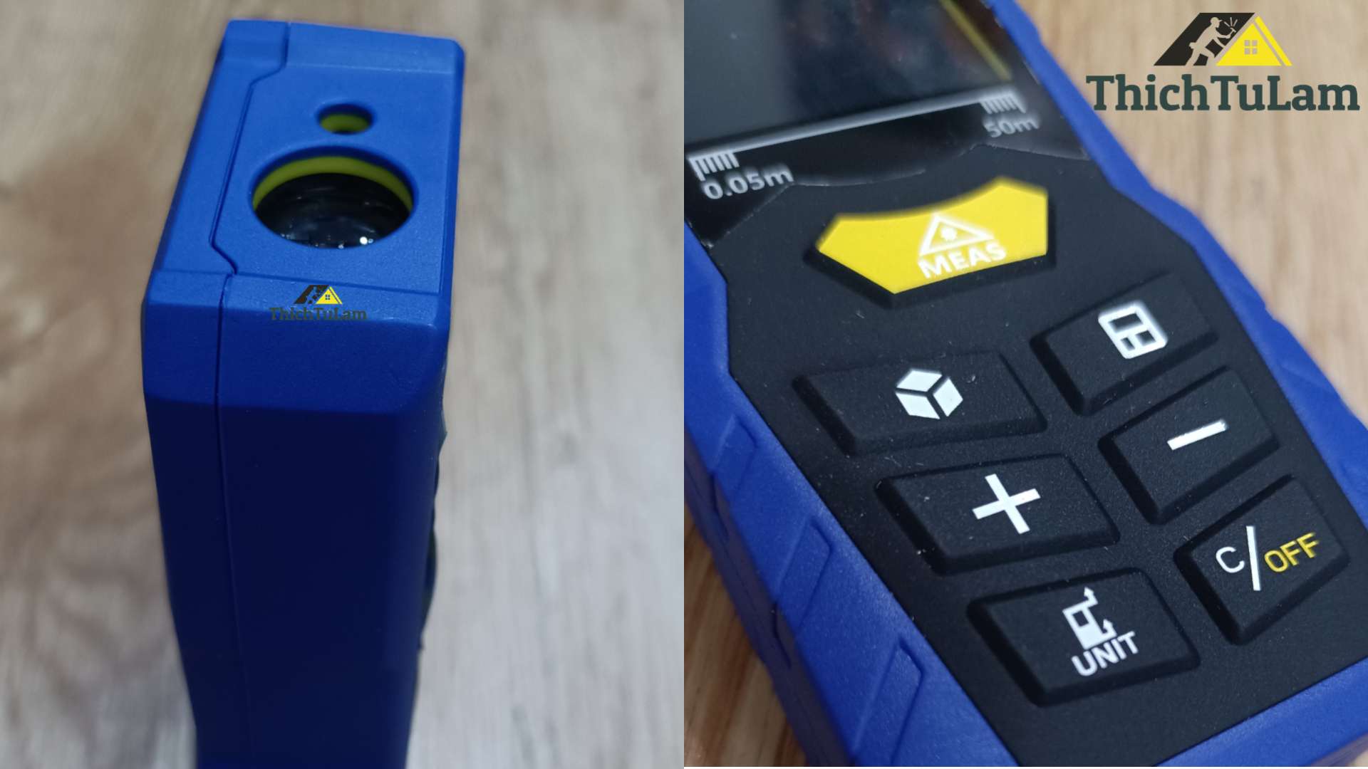 Thiết Kế Và Chất Liệu Máy đo khoảng cách Kingblue KNZ-50X