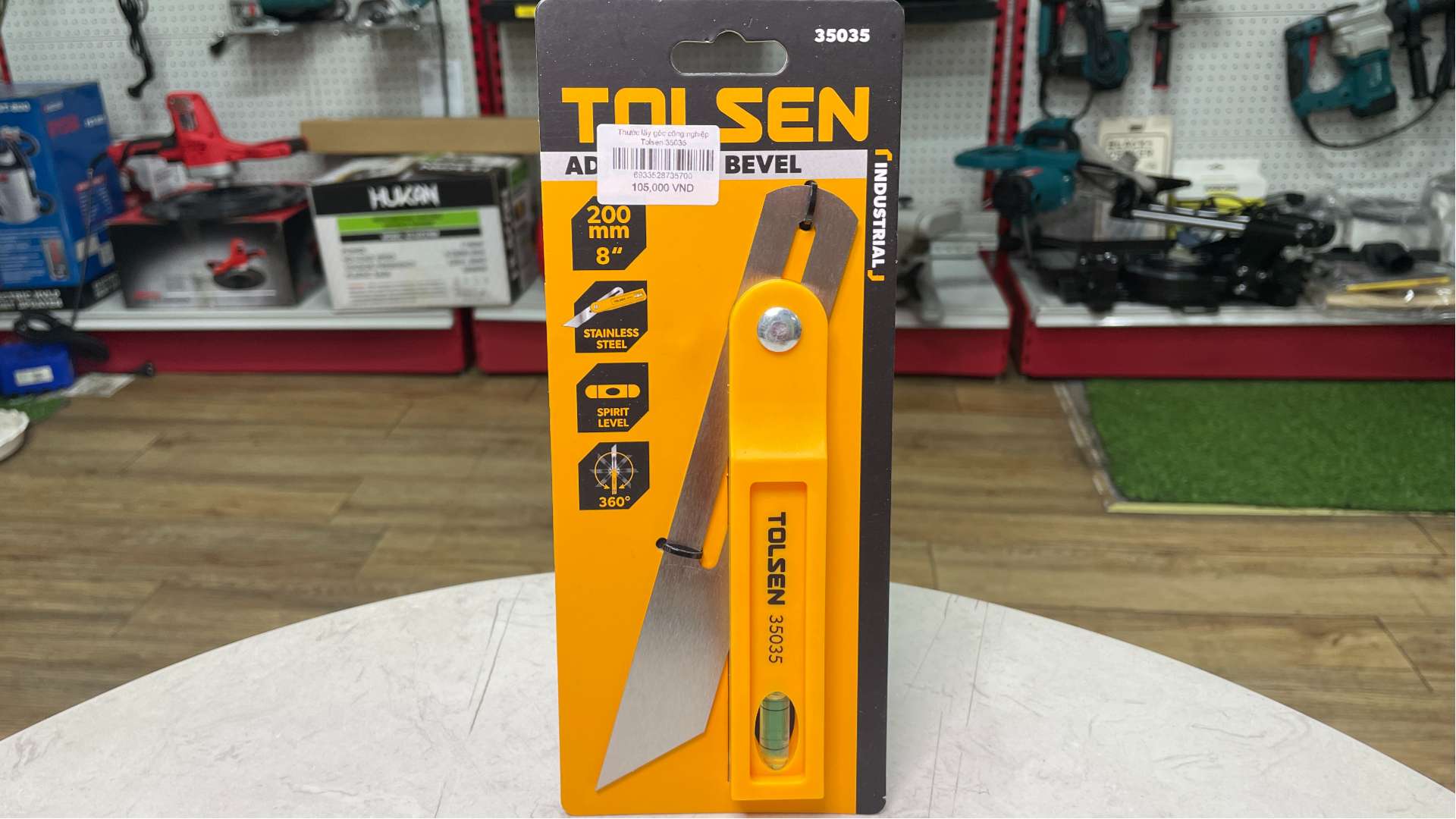 Thước lấy góc công nghiệp Tolsen 35035
