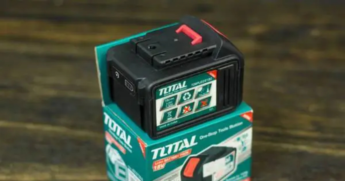 PIN VÀ SẠC 18V TOTAL