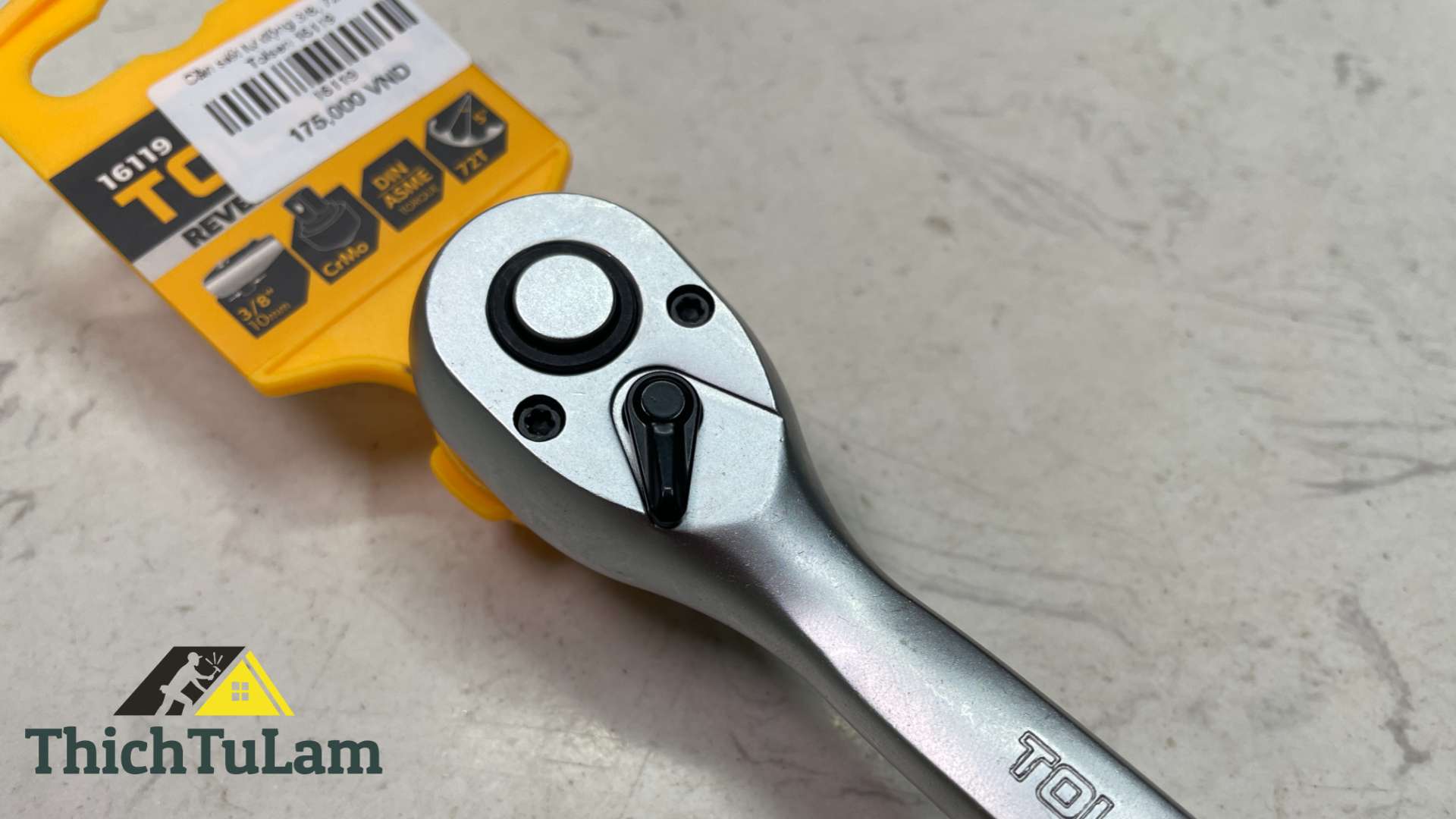 Cần siết tự động 3/8, 72 răng Tolsen 16119