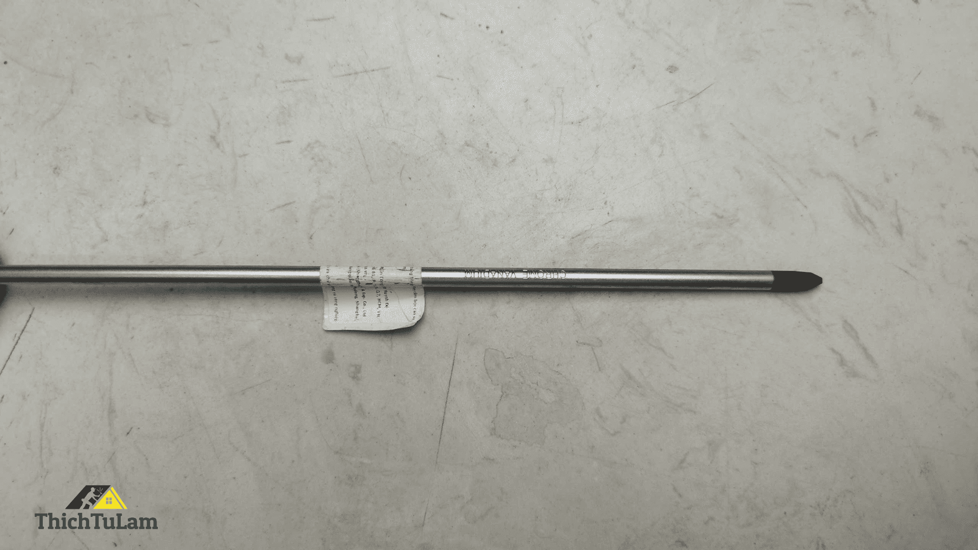 Tua vít bake bằng thép Cr-V tay cầm bọc cao su PH2x250mm Kendo 20134
