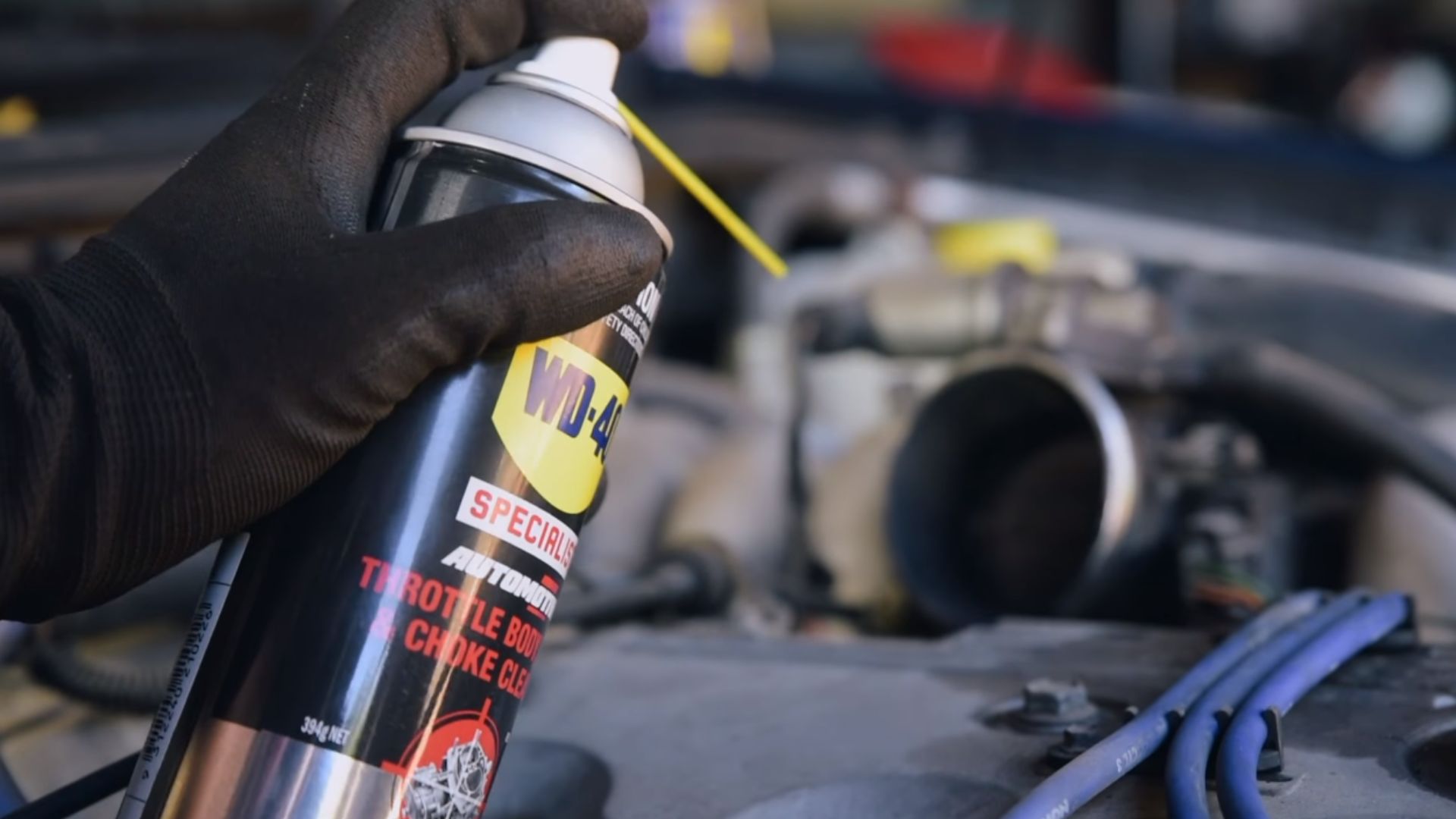 Dung dịch tẩy rửa bộ chế hòa khí 450ml (Throttl, Carb, Choke Cleaner) WD-40 351051